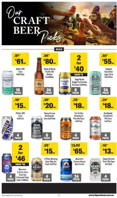 Preview of Liquorland Catalogue NSW - valid from 21.01.2026 | Page: 2 | Products: Juice, Beer, Wood