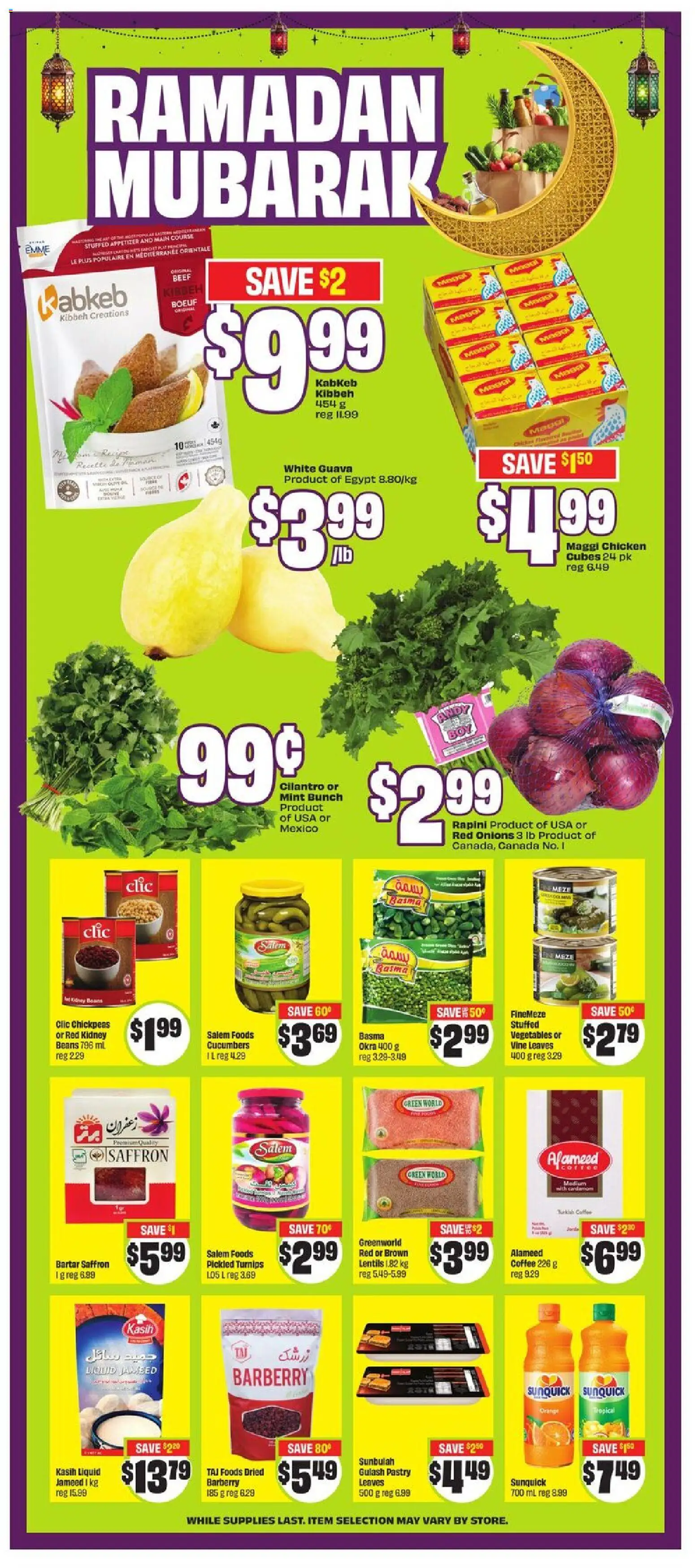 FreshCo flyer valid from 12.02.2026 | Page: 11 | Products: Beef, Cucumbers, Coffee, Chicken