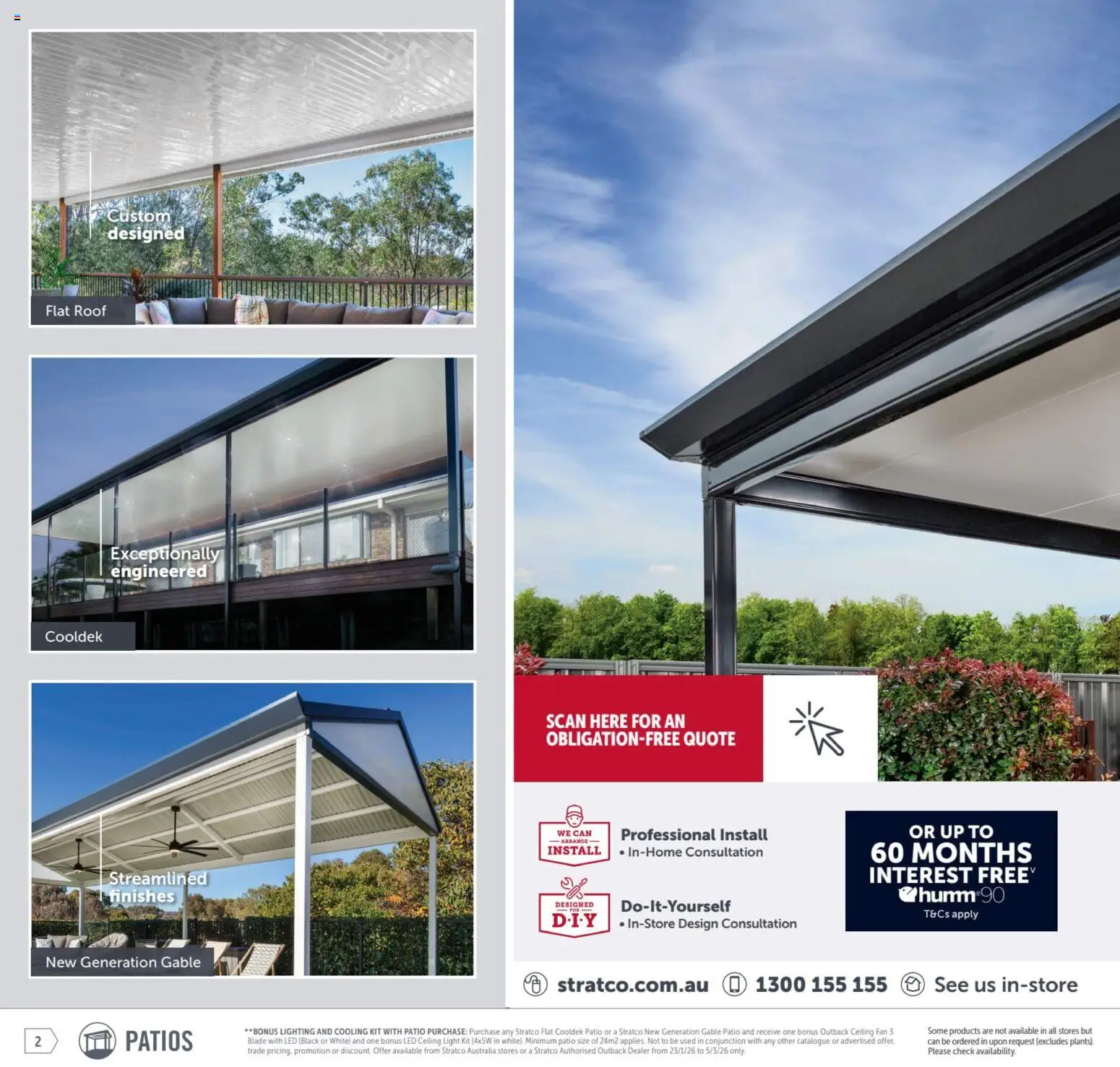 Stratco catalogue - valid from 23.01.2026 | Page: 2 | Products: Light, Fan