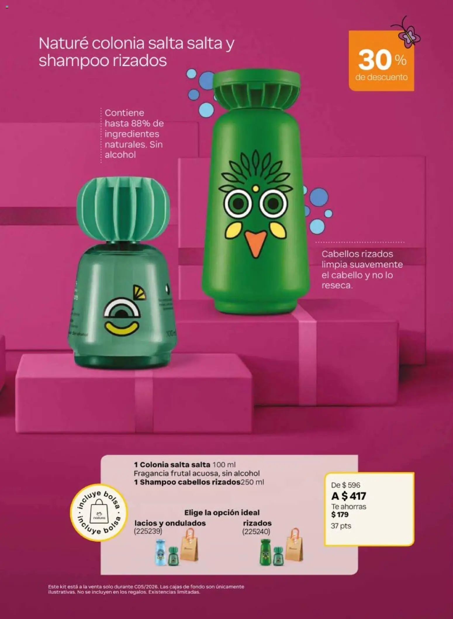 Nuevas ofertas de Natura válidas en toda la República Mexicana desde el 13.03.2026. ¡Encuentra las mejores ofertas en Natura campaña 5 2026! | Página: 16 | Productos: Bolsa, Té, Fragancia