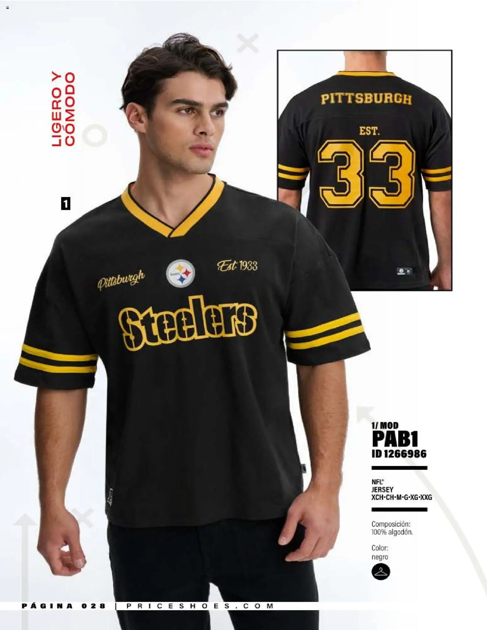 Nuevas ofertas de Price Shoes válidas en toda la República Mexicana desde el 20.03.2026. ¡Encuentra las mejores ofertas en Price Shoes catálogo NFL! | Página: 28