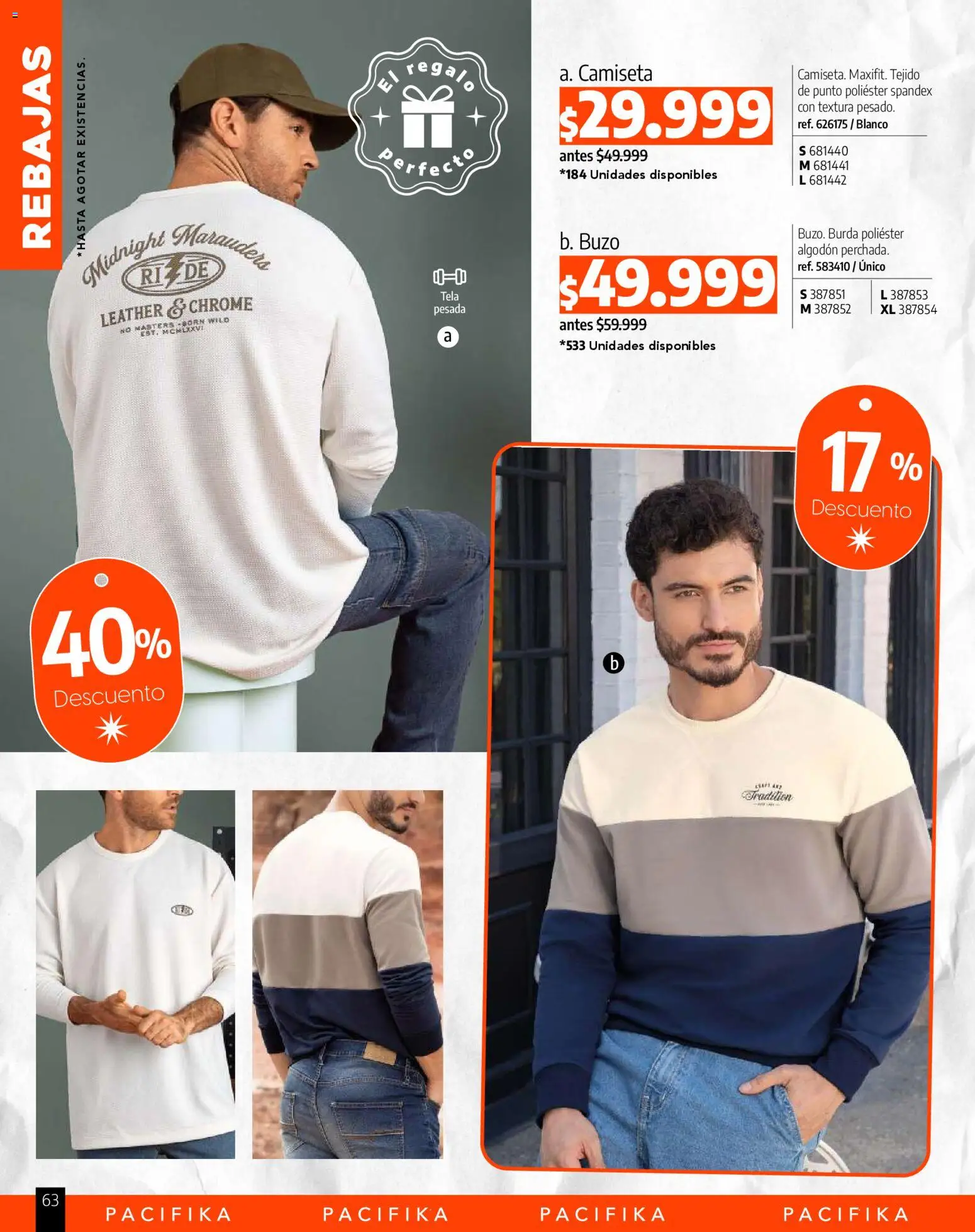 Pacifika revista - valida desde el 01.02.2026 | Página: 284 | Productos: Algodón, Buzo, Camiseta