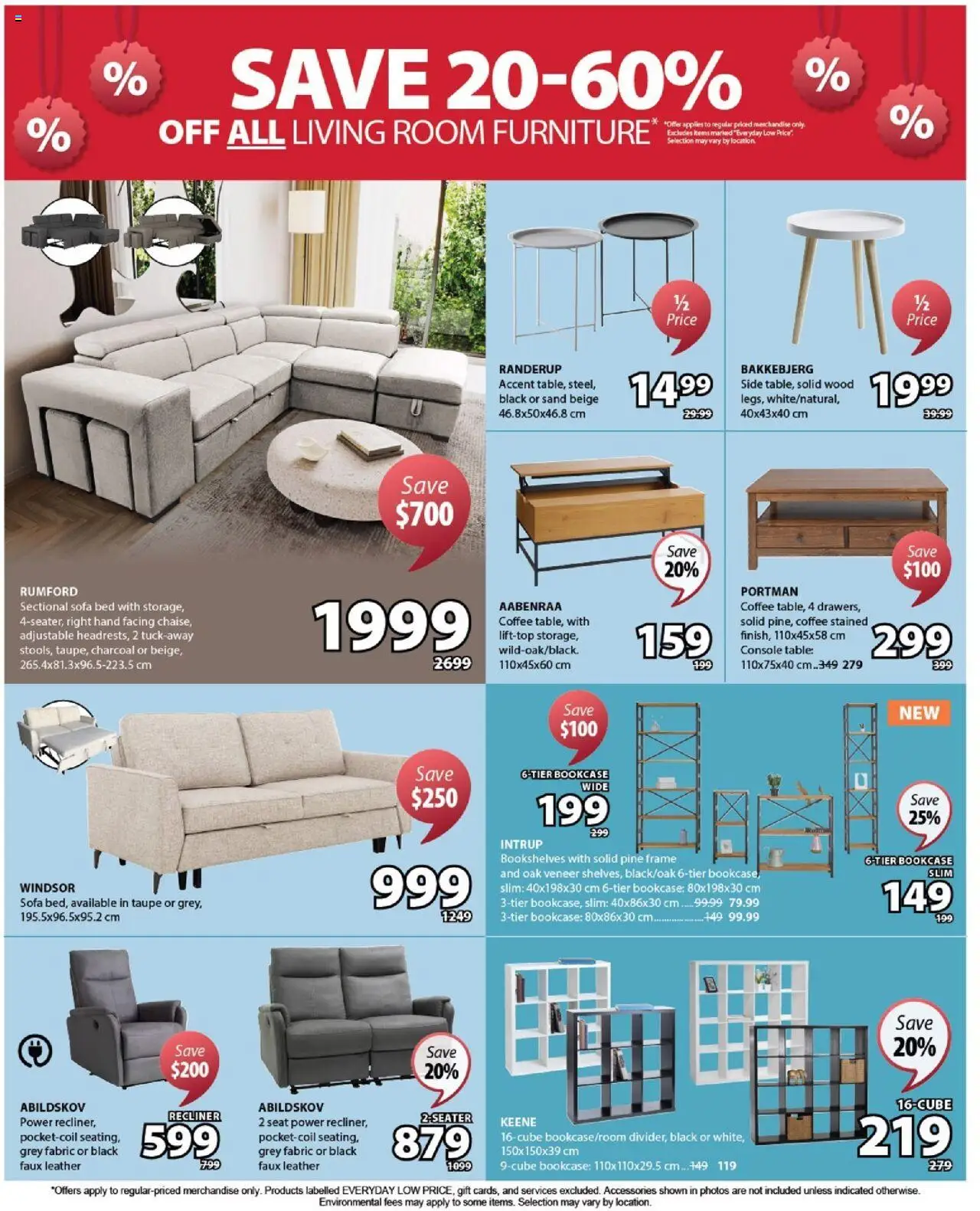 JYSK flyer valid from 21.08.2025 | Page: 3 | Products: Bed, Sofa, Table, Coffee