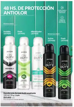 Vista previa Avon - Campaña 3/2026 válido desde el 01.03.2026 | Página: 153 | Productos: Desodorante, Antitranspirante