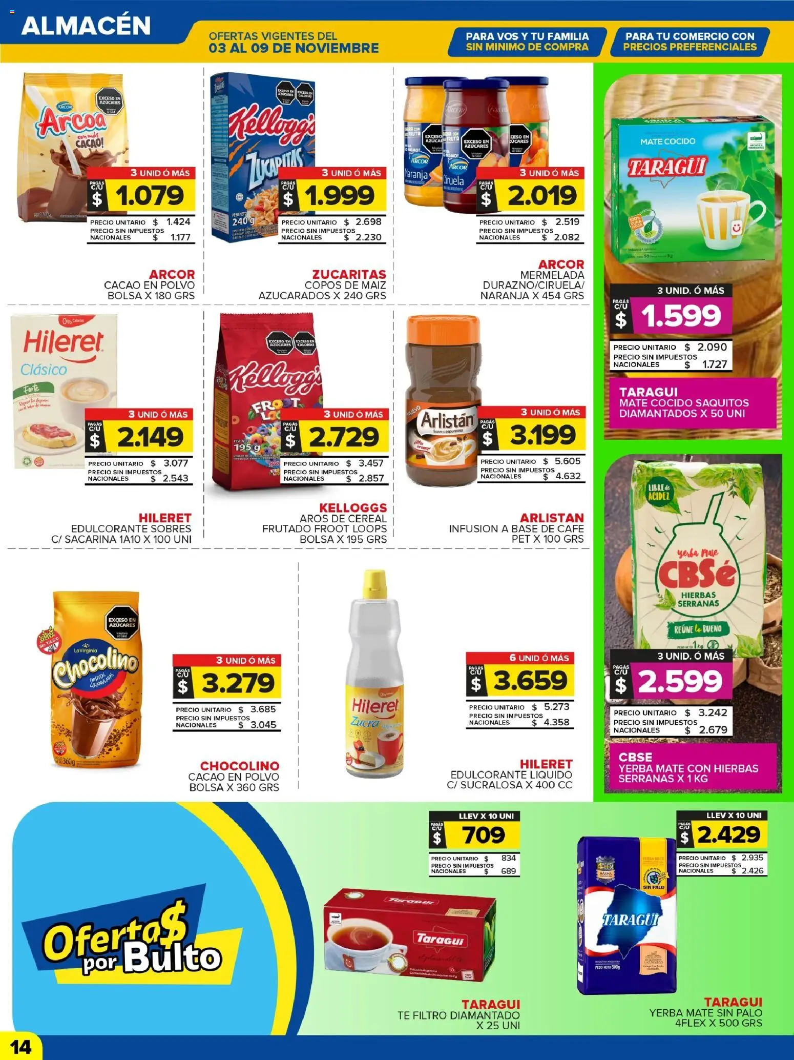 Carrefour Maxi catálogo - Jujuy │ válido desde el 03.11.2025 | Página: 16 | Productos: Copos, Edulcorante, Mermelada, Cacao