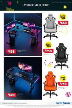 Preview of Harvey Norman - October Gaming - valid from 10.10.2025 | Page: 23 | Products: Chair, Accessories
