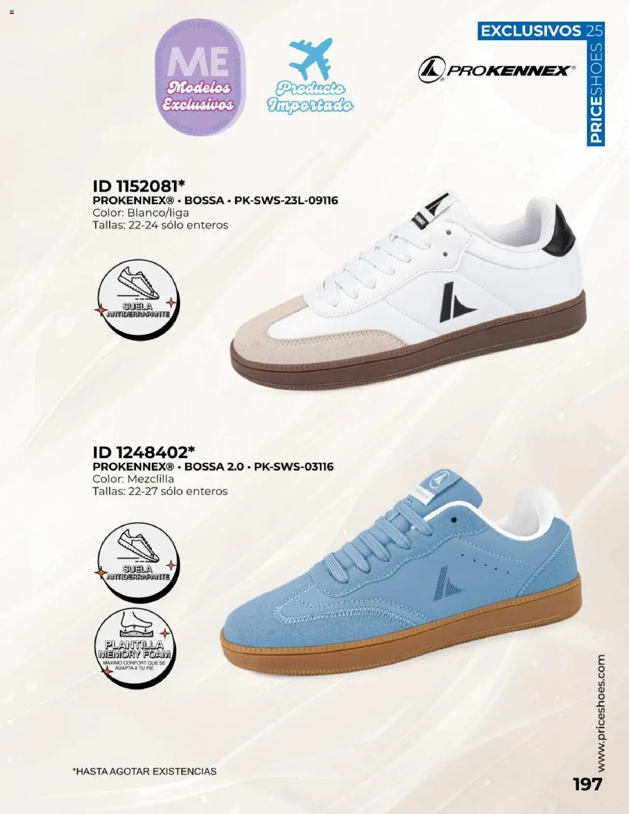 Nuevas ofertas de Price Shoes válidas en toda la República Mexicana desde el 19.10.2025. ¡Encuentra las mejores ofertas en Price Shoes catálogo Exclusivos 2025! | Página: 197