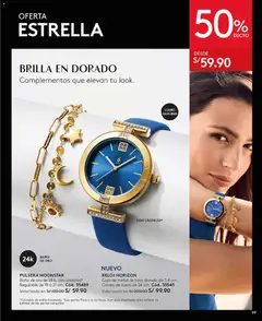 Vista previa de folleto Ésika - Campaña 5 de la Ésika válido desde 21.02.2026 | Página: 99 | Productos: Caja, Baño, Reloj
