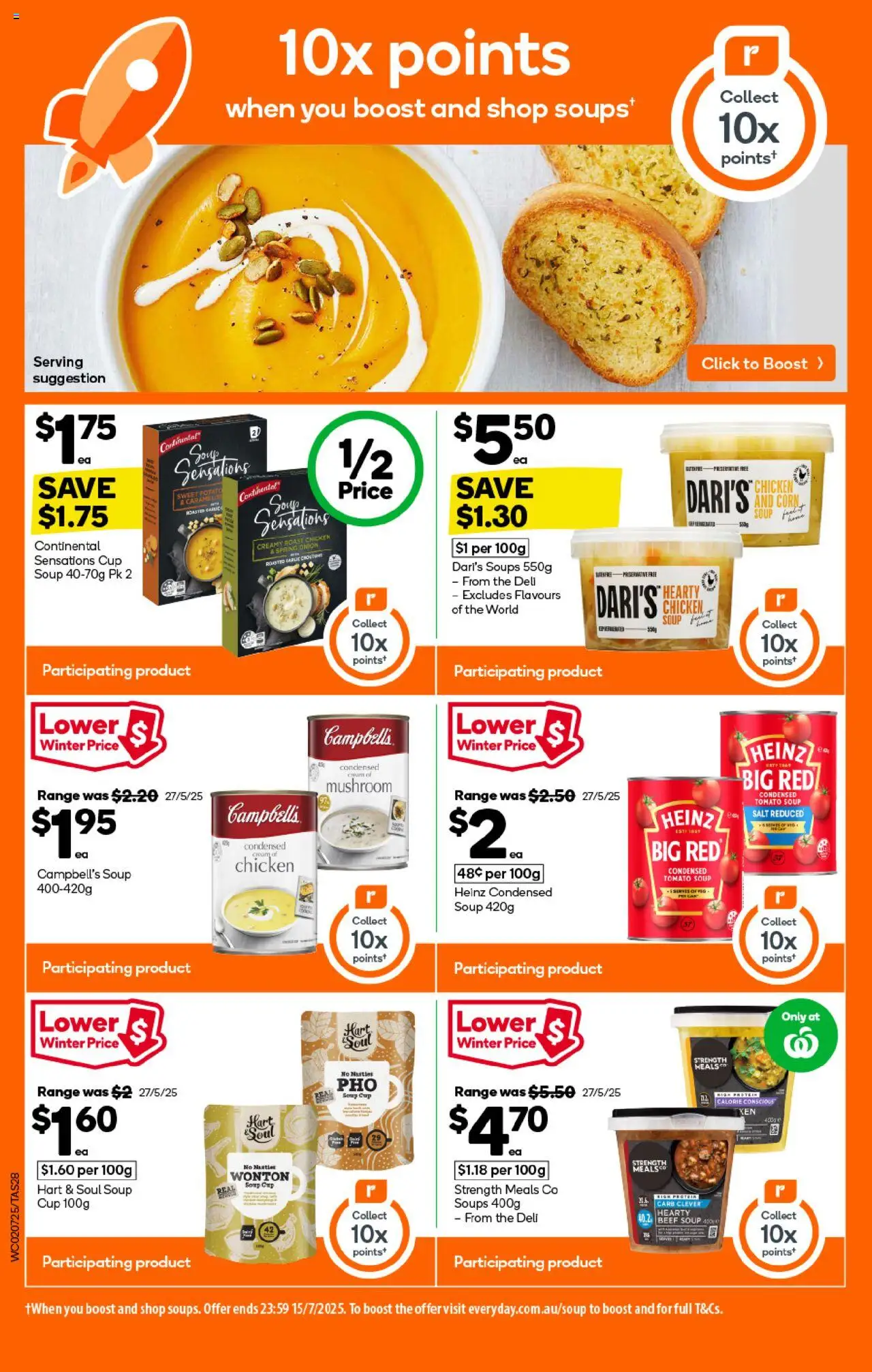 Woolworths catalogue - valid from 02.07.2025 | Page: 30 | Products: Beef, Cream, Salt, Garlic