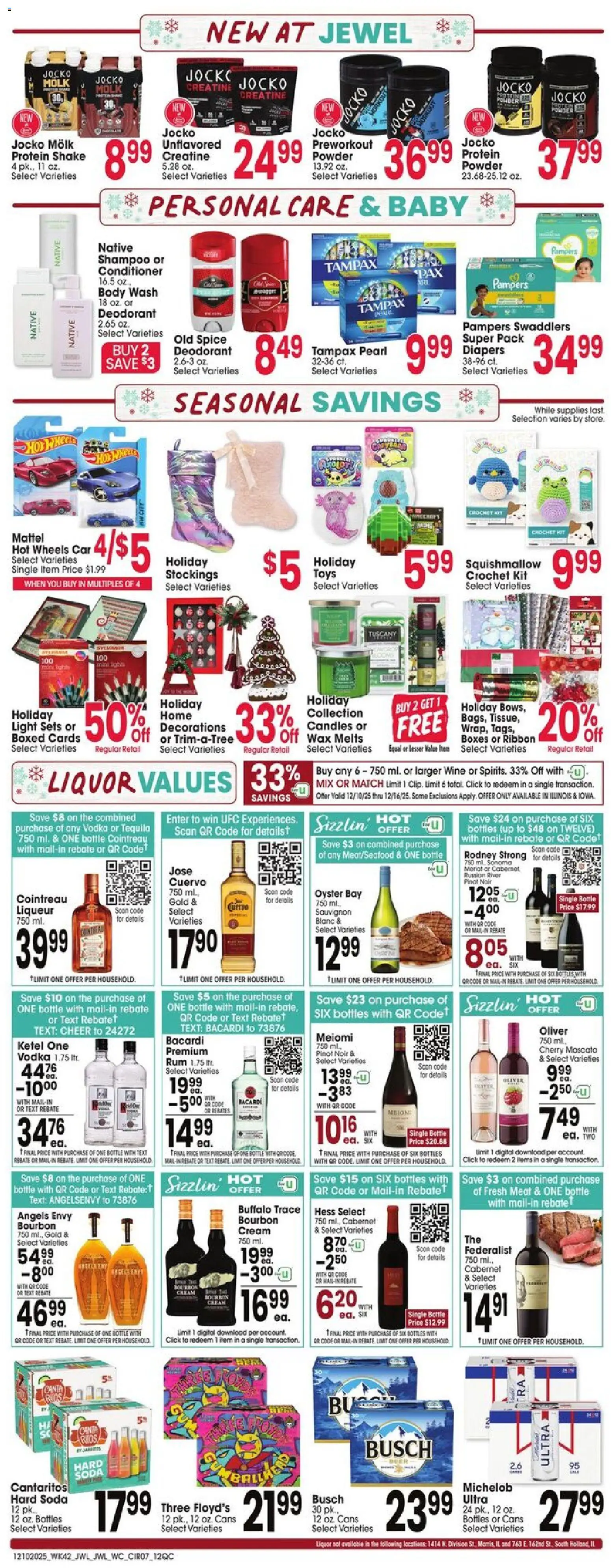 Jewel Osco Weekly Ad - IL - valid from 10.12.2025 | Page: 7 | Products: Crochet, Shampoo, Conditioner, Cream
