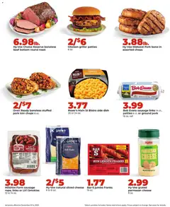 Preview of HyVee weekly ads valid from 08.12.2025 | Page: 16 | Products: Cheese, Beef, Sausage, Oven