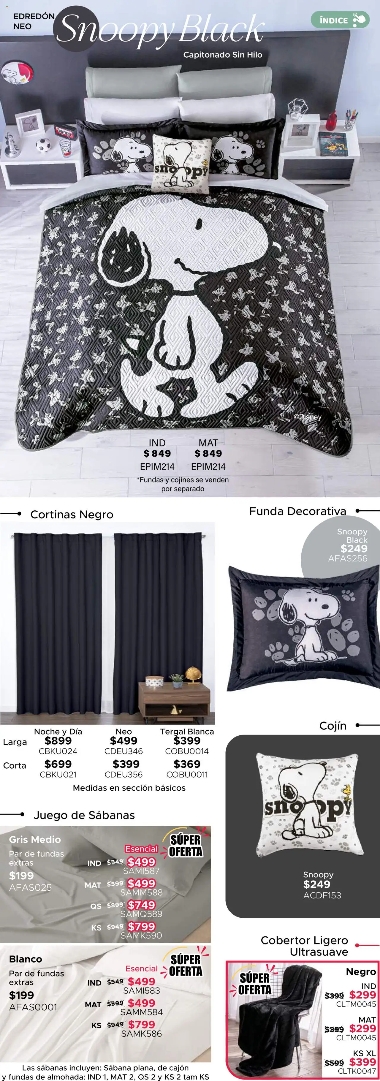 Nuevas ofertas de Colchas Concord válidas en toda la República Mexicana desde el 01.05.2025. ¡Encuentra las mejores ofertas en Colchas Concord catálogo! | Página: 425 | Productos: Cobertor, Funda, Almohada, Cortinas
