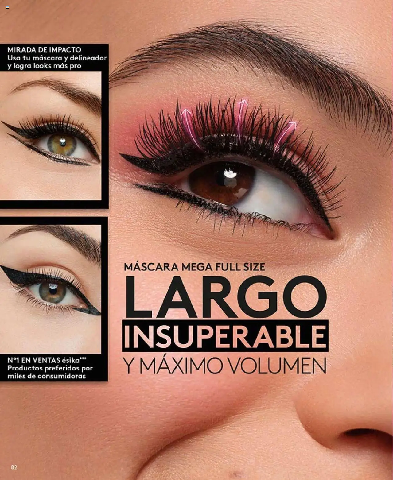 Ésika revista - valida desde el 29.07.2025 | Página: 82 | Productos: Máscara, Delineador