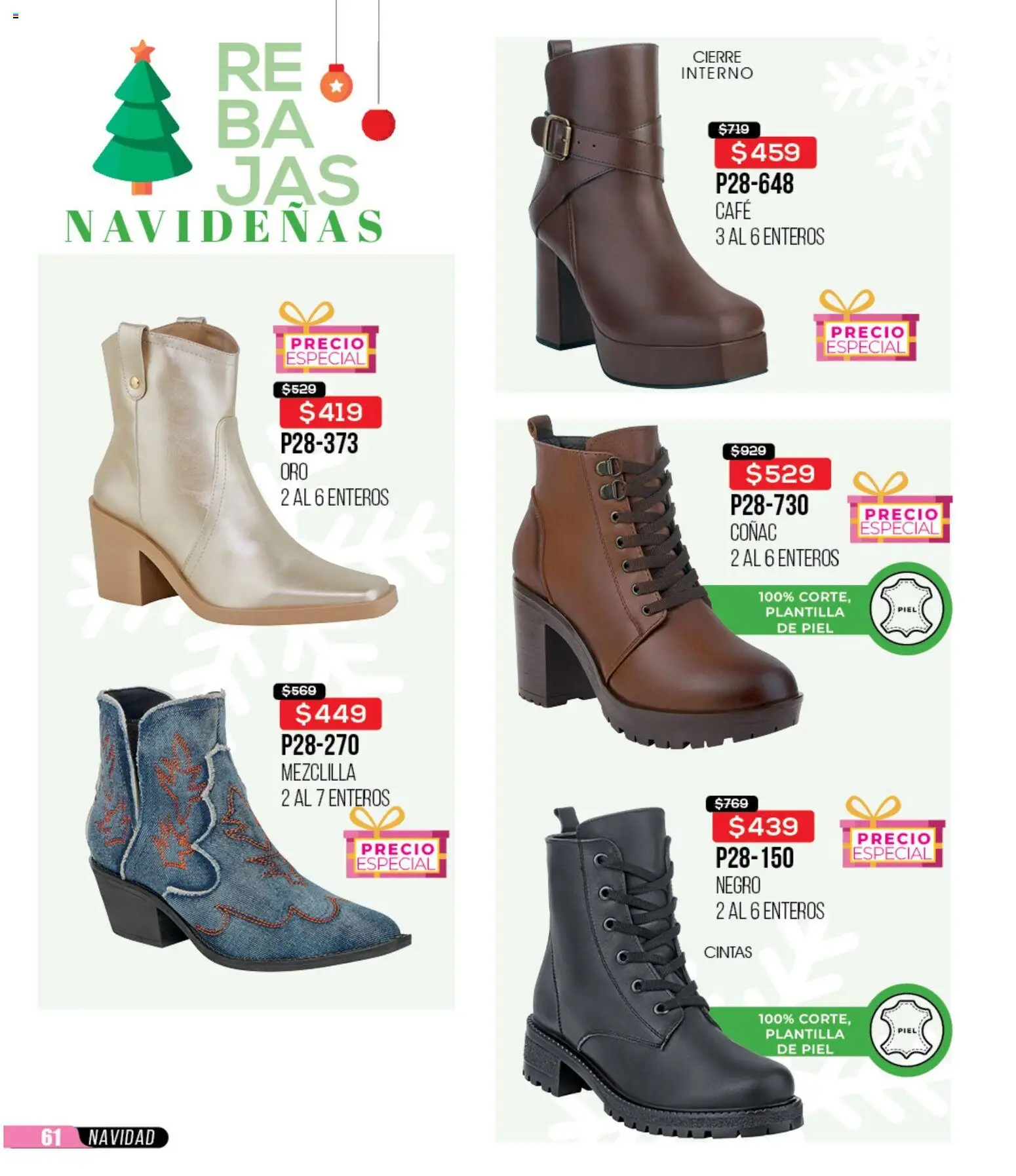 Nuevas ofertas de Cklass válidas en toda la República Mexicana desde el 30.11.2025. ¡Encuentra las mejores ofertas en Cklass catálogo Rebajas Navideñas Ropa! | Página: 319 | Productos: Café