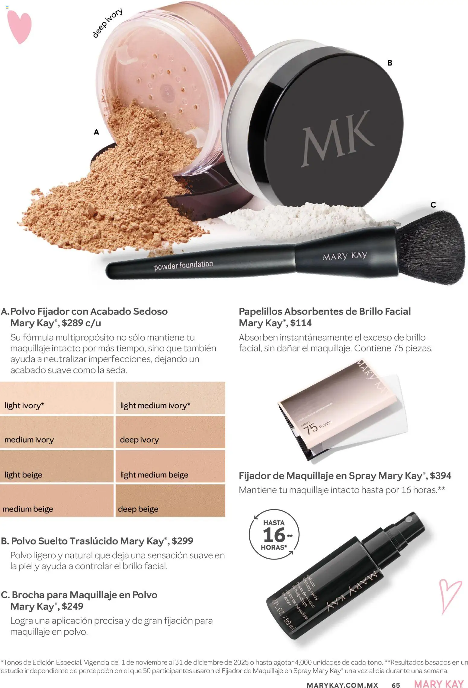 Nuevas ofertas de Mary Kay válidas en toda la República Mexicana desde el 01.02.2026. ¡Encuentra las mejores ofertas en Mary Kay catálogo! | Página: 65