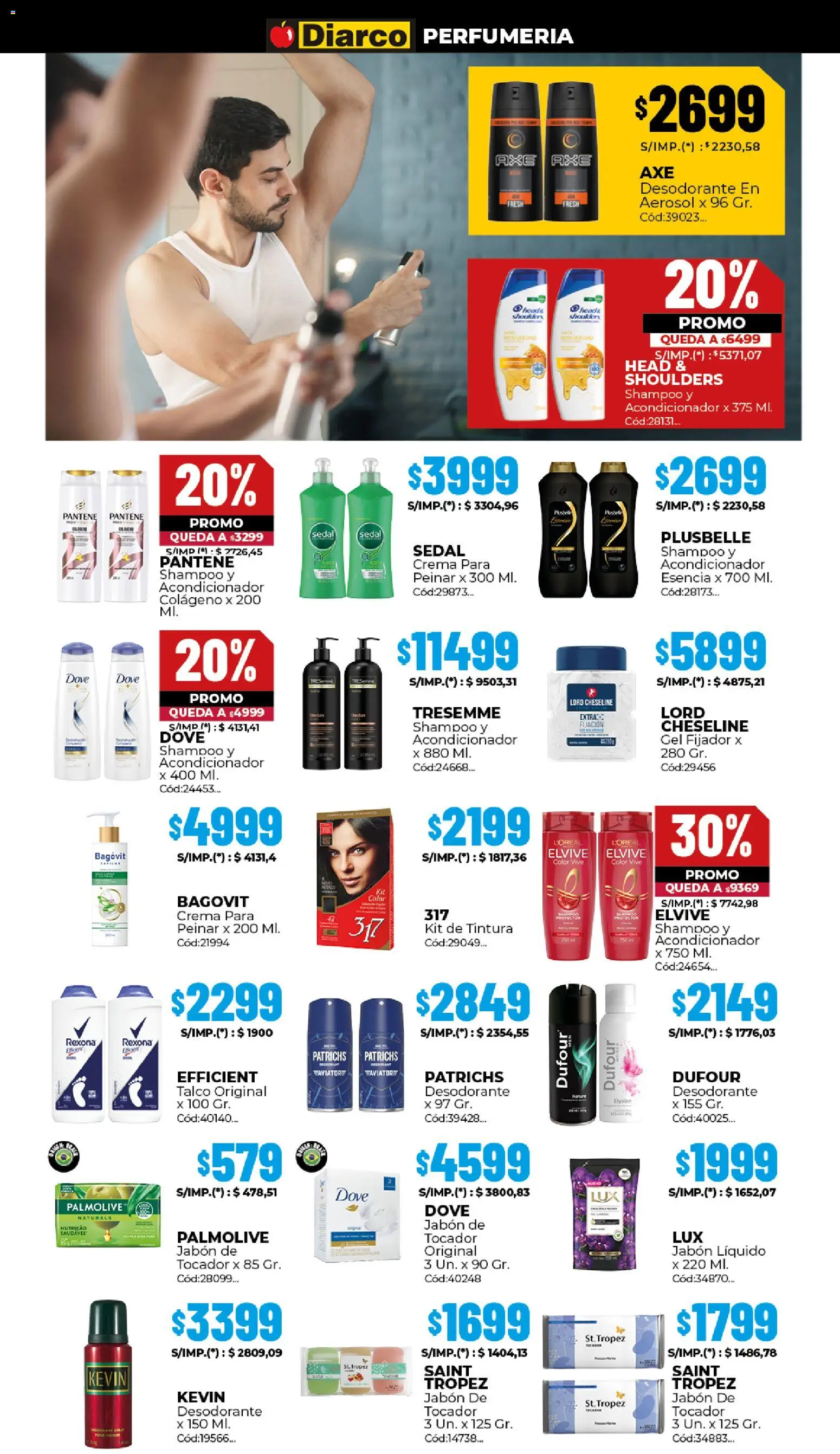 Diarco ofertas │ válido desde el 23.02.2026 | Página: 13 | Productos: Jabón líquido, Fijador, Desodorante, Crema