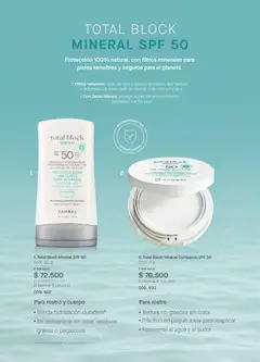 Yanbal - Catálogo C 1/2026  -  Vista previa de la revista de la tienda Yanbal valido desde el 03.01.2026 | Página: 16 | Productos: Agua, Uva, Protector solar