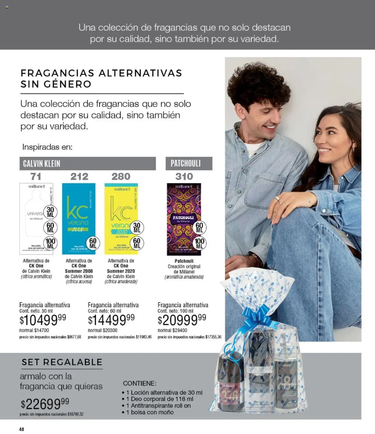 Millanel catálogo │ válido desde el 15.09.2025 | Página: 48 | Productos: Bolsa, Moño, Loción, Antitranspirante