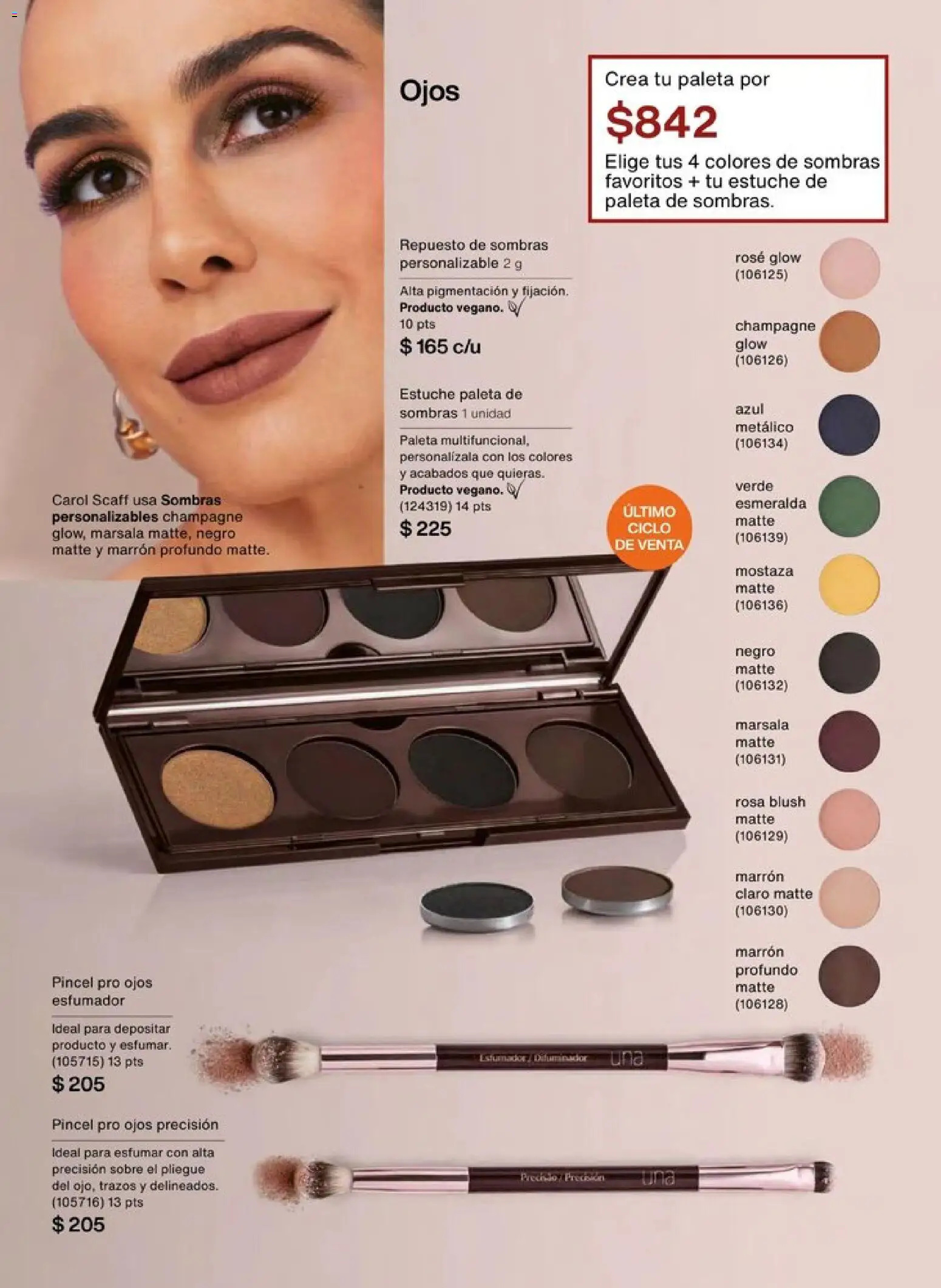 Nuevas ofertas de Natura válidas en toda la República Mexicana desde el 20.12.2025. ¡Encuentra las mejores ofertas en Natura campaña 1 2026! | Página: 58 | Productos: Pincel, Mostaza, Paleta, Estuche