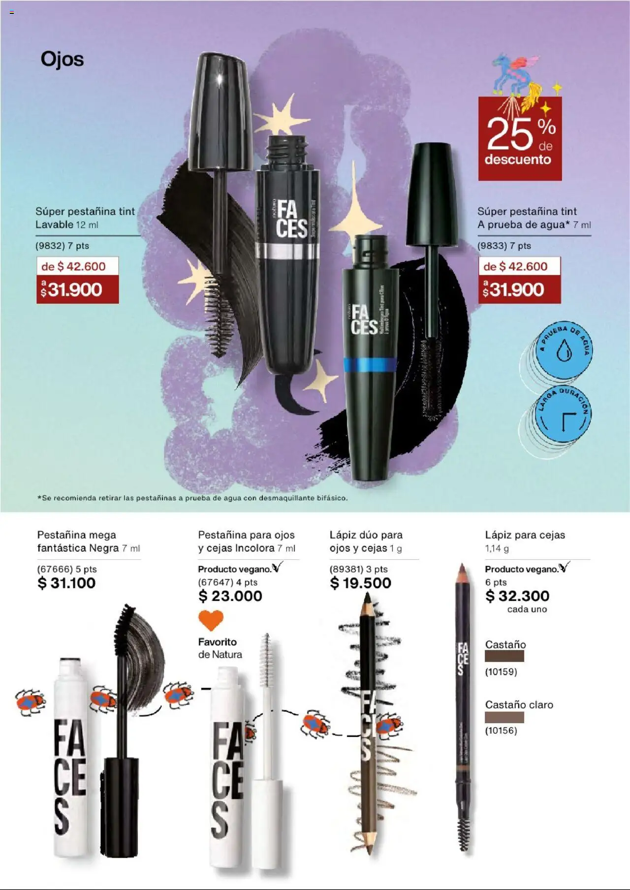 Natura revista - valida desde el 03.09.2025 | Página: 73 | Productos: Agua, Desmaquillante