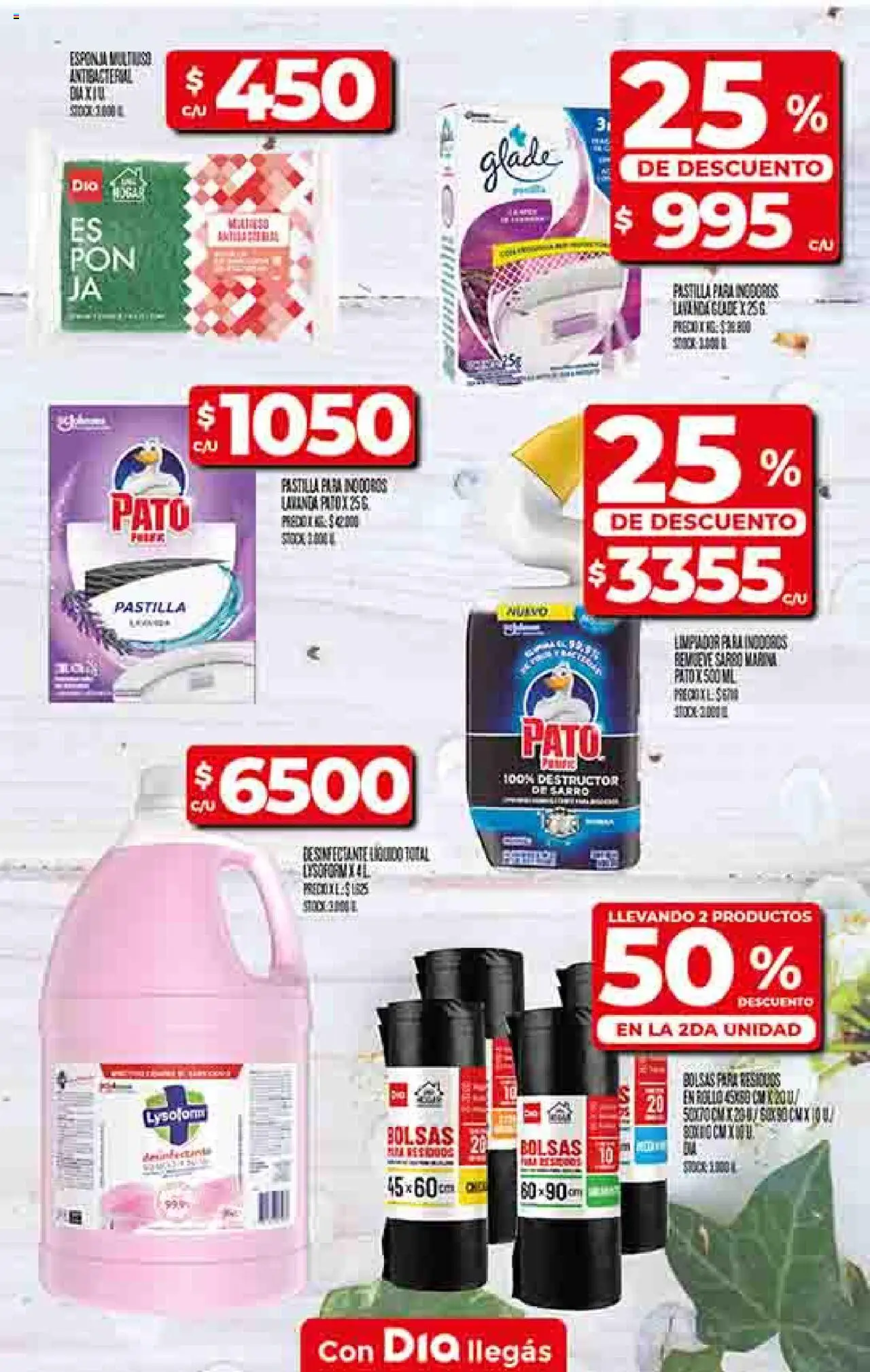 Supermercado DIA Ofertas │ válido desde el 25.06.2025 | Página: 61 | Productos: Desinfectante, Esponja