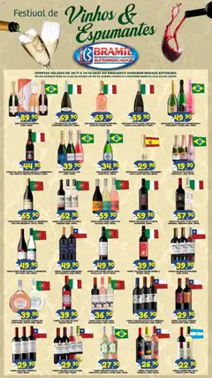 Bramil Supermercados - Ofertas Especial Vinhos e Espumantes - Pré-Visualização do folheto da loja Bramil Supermercados, válido de 28.11.2025