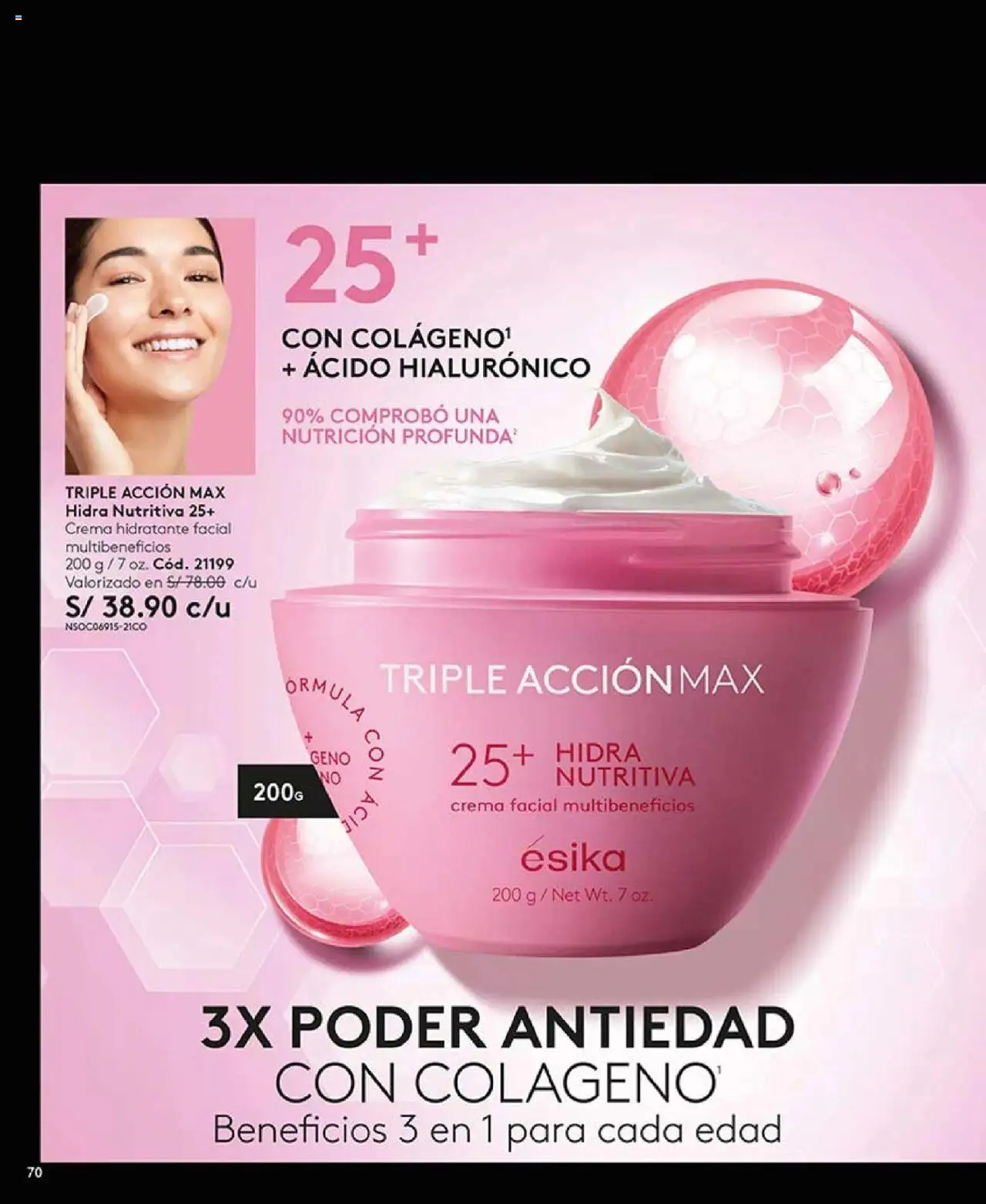 Catálogo Ésika válido desde 23.06.2025 | Página: 70 | Productos: Crema