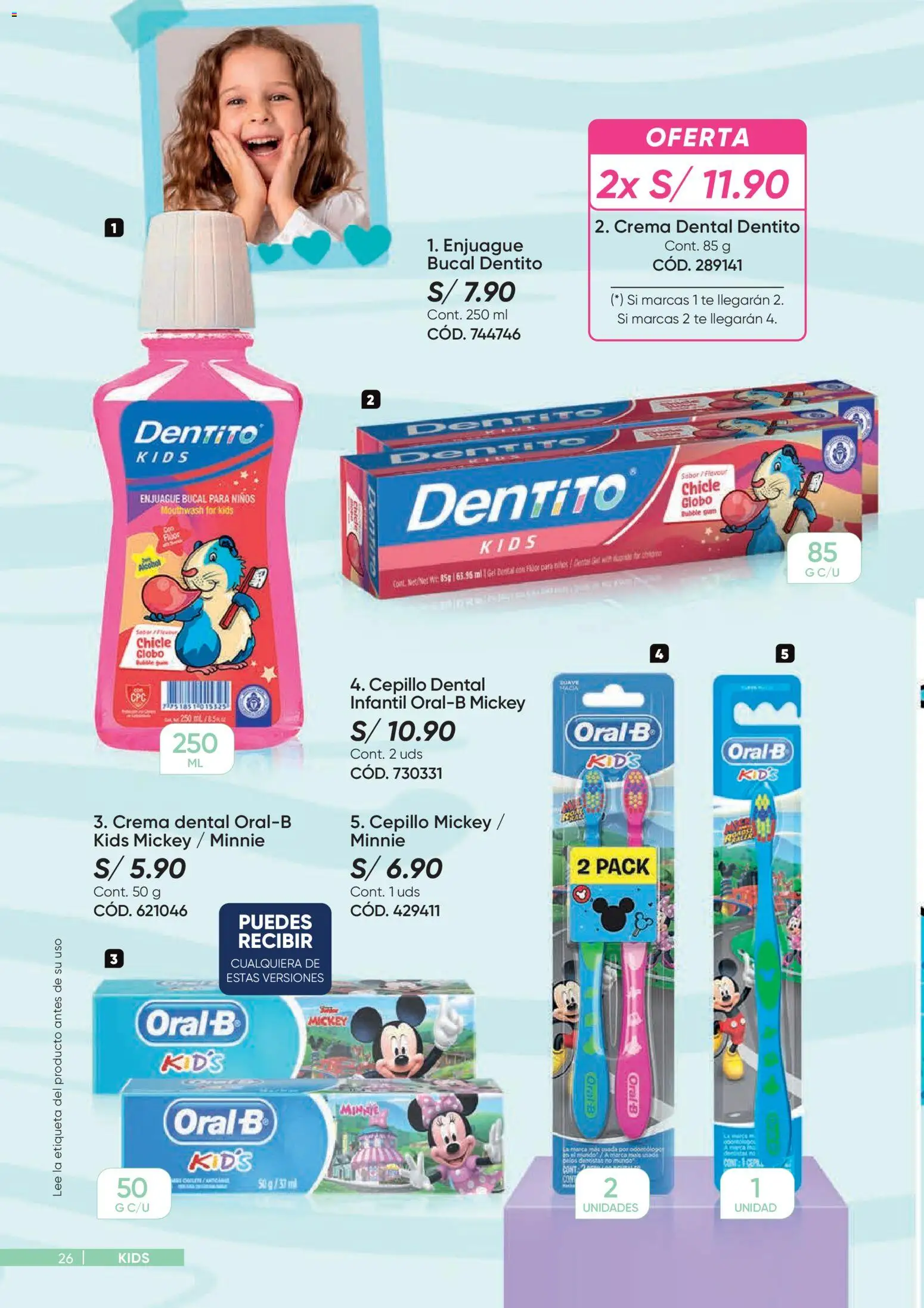 Catálogo Azzorti válido desde 26.01.2026 | Página: 26 | Productos: Enjuague bucal, Té, Crema