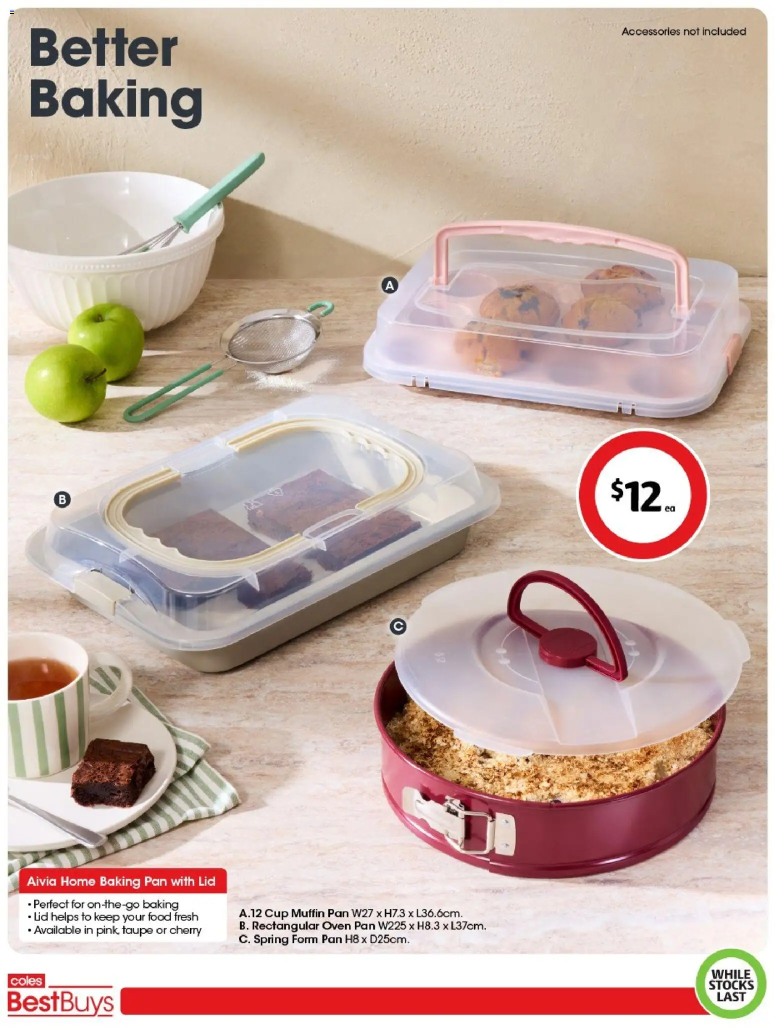 Coles catalogue - valid from 10.04.2026 | Page: 6 | Products: Accessories, Oven