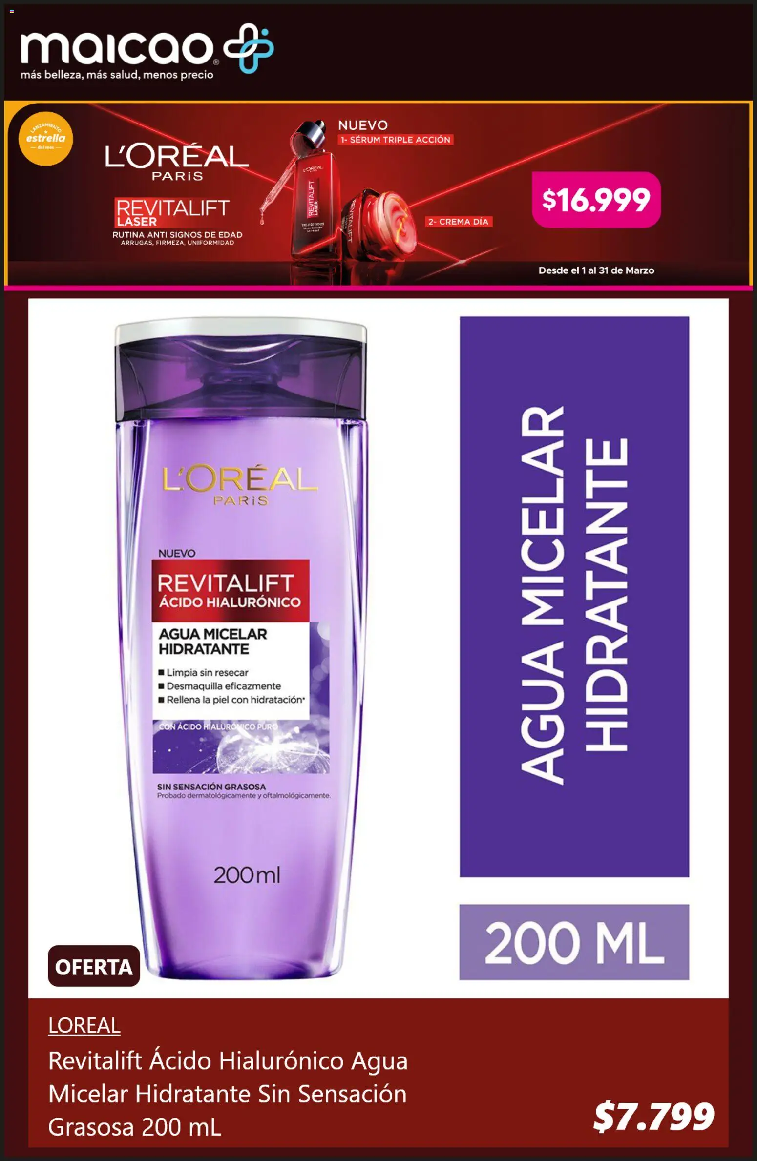 Maicao ofertas  │ válido desde el 06.03.2026 | Página: 7 | Productos: Agua, Crema, Serum