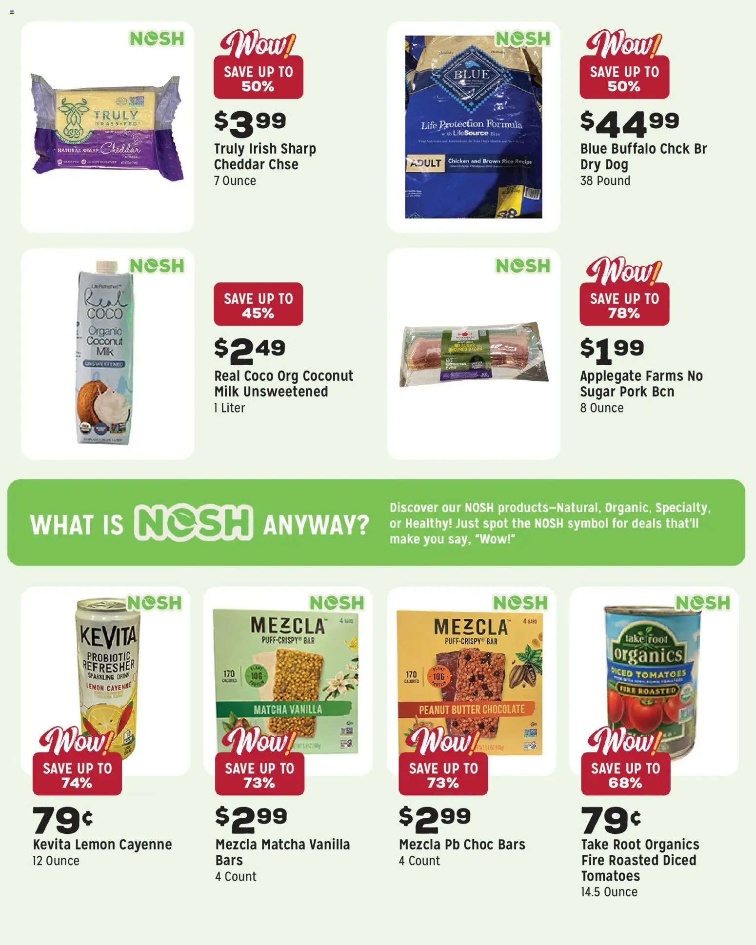 Grocery Outlet Weekly Ad - ID - valid from 08.04.2026 | Page: 6 | Products: Milk, Chocolate, Pork, Sugar