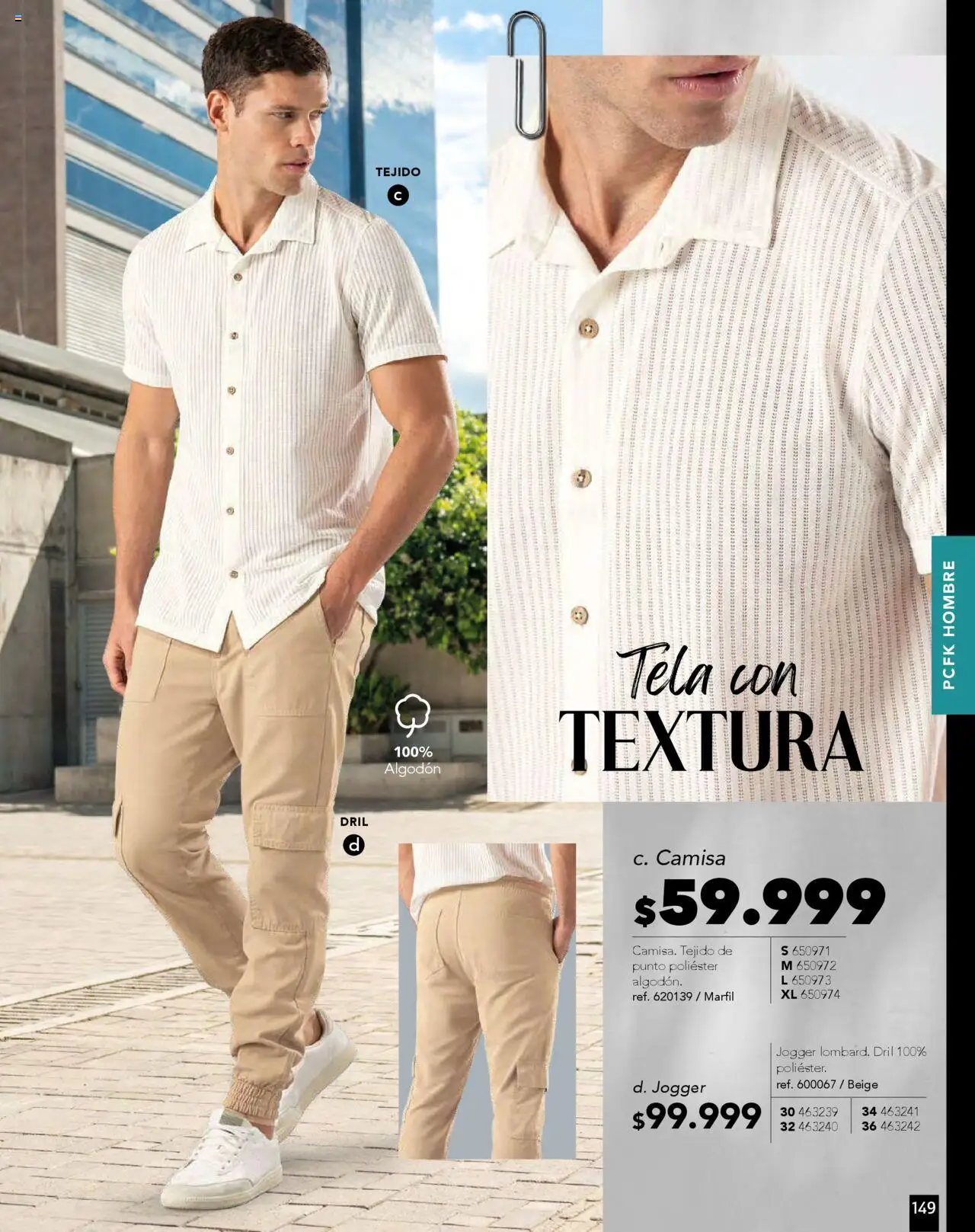 Pacifika revista - valida desde el 01.09.2025 | Página: 183 | Productos: Algodón, Camisa