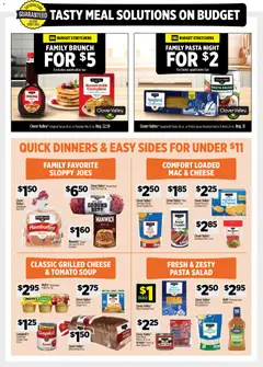 Preview of Dollar General weekly ads valid from 05.04.2026 | Page: 8 | Products: Cheese, Bread, Salad, Garlic