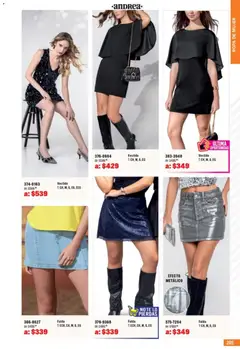 Vista previa de Andrea catálogo Outlet, nuevo folleto de la tienda, válido en México a partir del 05.04.2026 | Página: 205 | Productos: Ropa, Vestido, Falda