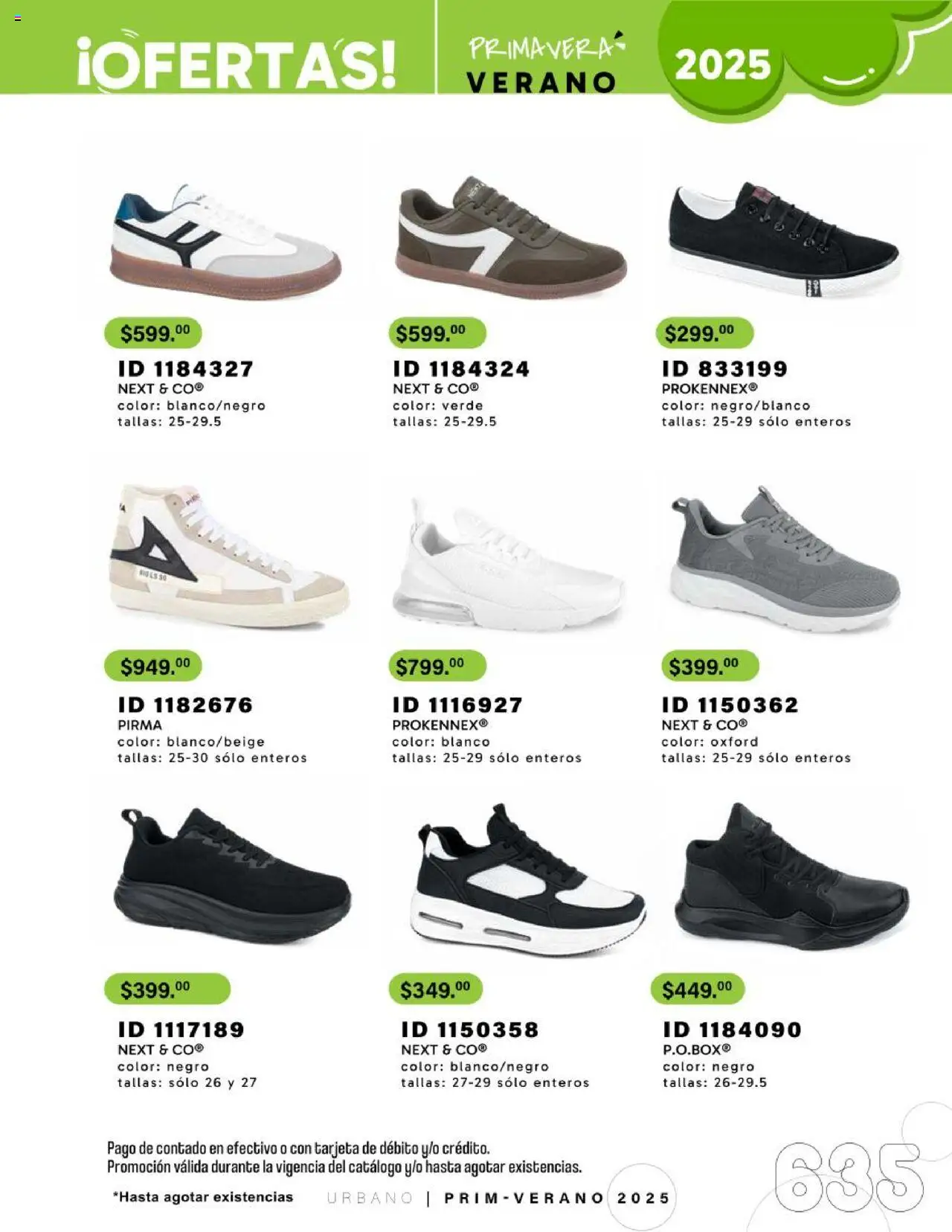 Nuevas ofertas de Price Shoes válidas en toda la República Mexicana desde el 24.01.2025. ¡Encuentra las mejores ofertas en Price Shoes catálogo Urbano! | Página: 635