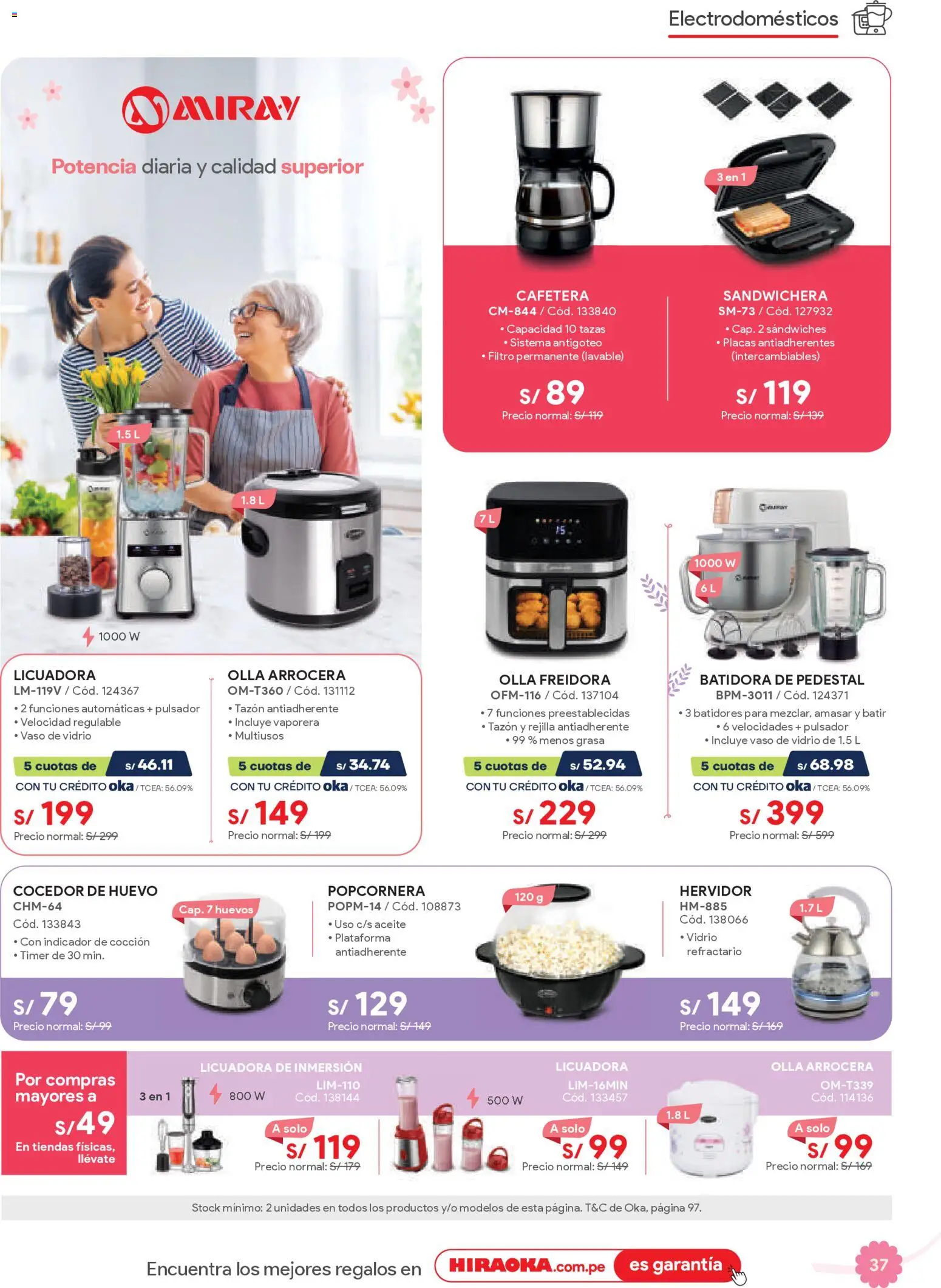 Catálogo Hiraoka válido desde 25.04.2026 | Página: 37