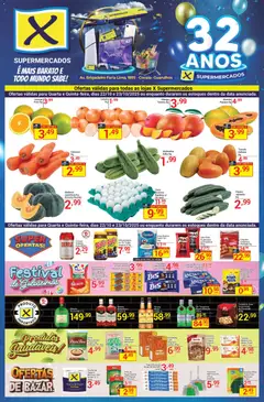 X Supermercados - Ofertas Cocaia - Pré-Visualização do folheto da loja X Supermercados, válido de 22.10.2025
