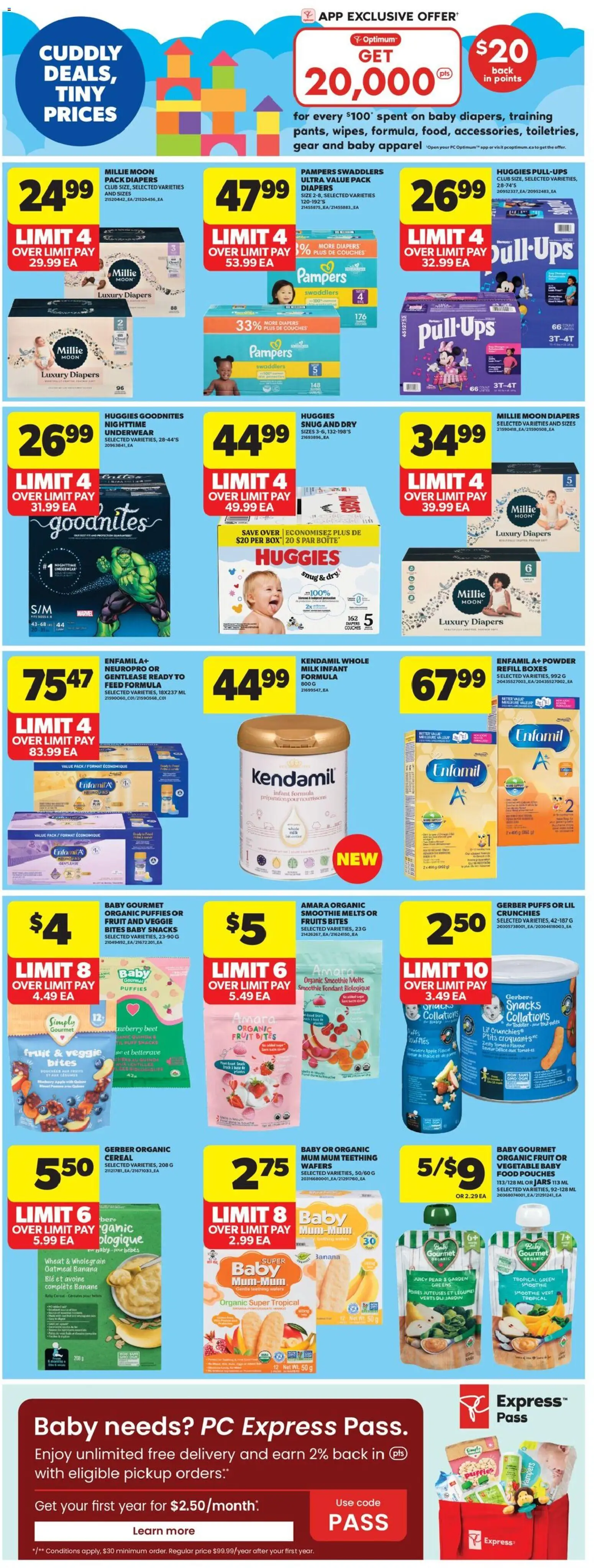Real Canadian Superstore flyer valid from 15.01.2026 | Page: 26 | Products: PC, Powder, Milk, Underwear
