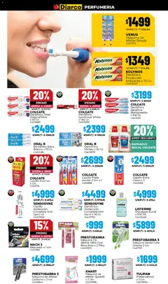 Vista previa Diarco ofertas válido desde el 01.12.2025 | Página: 15 | Productos: Maquina de afeitar, Cepillo, Enjuague bucal, Preservativos