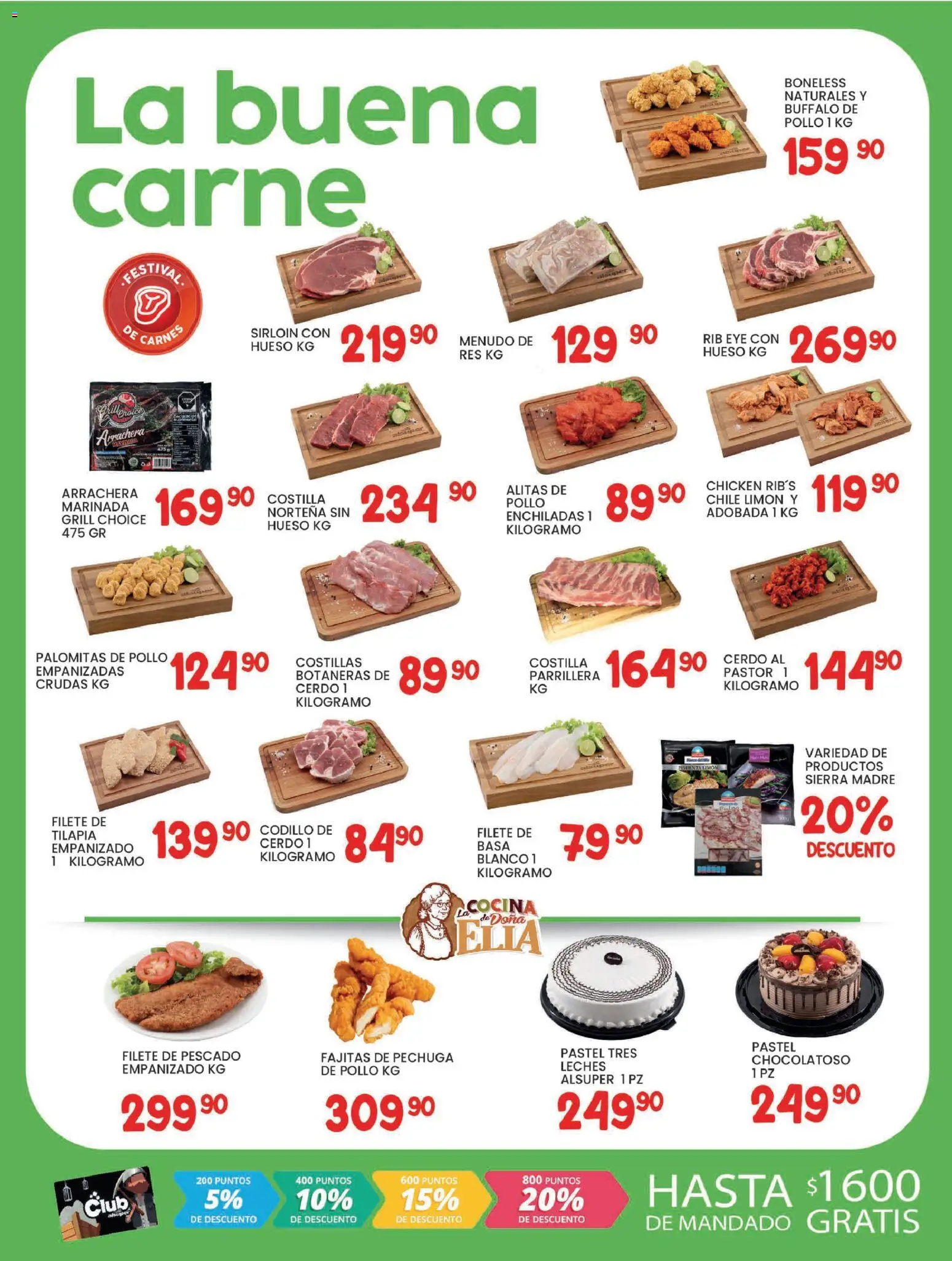 Nuevas ofertas de Alsuper válidas en toda la República Mexicana desde el 13.02.2026. ¡Encuentra las mejores ofertas en Alsuper folleto Zacatecas! | Página: 2 | Productos: Pollo, Chocolate, Cerdo, Cocina