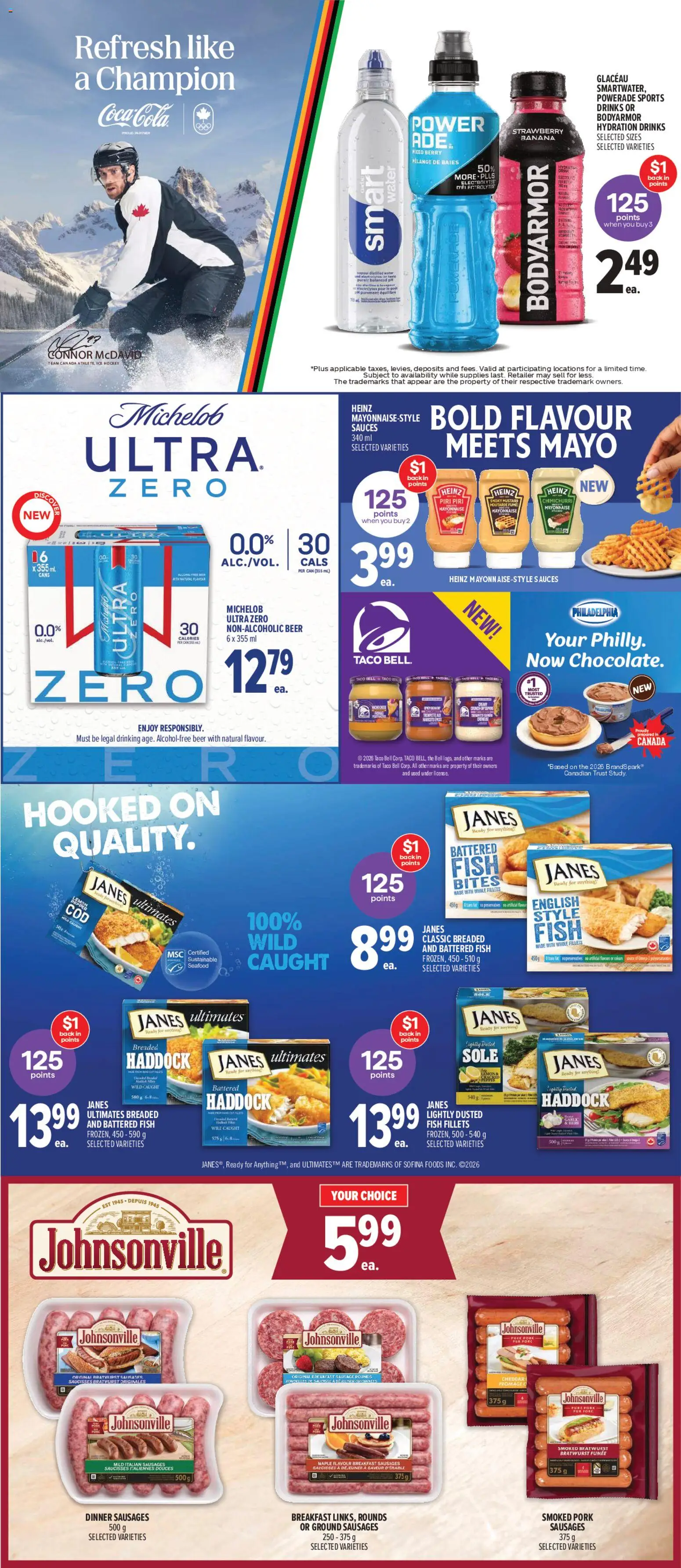 Metro flyer valid from 19.02.2026 | Page: 15 | Products: Fish, Beer, Pork