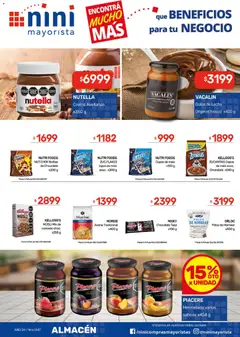 Vista previa NINI Mayorista - Ofertas válido desde el 16.02.2026 | Página: 26 | Productos: Durazno, Taza, Mermelada, Crema