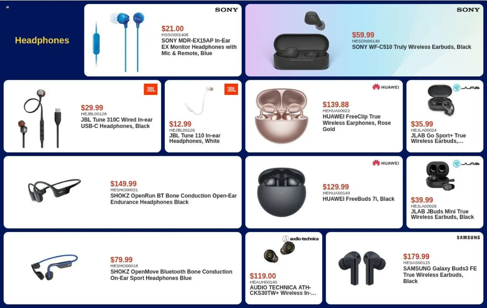 Canada Computers flyer valid from 24.04.2026 | Page: 10 | Products: Monitor, Audio, Headphones