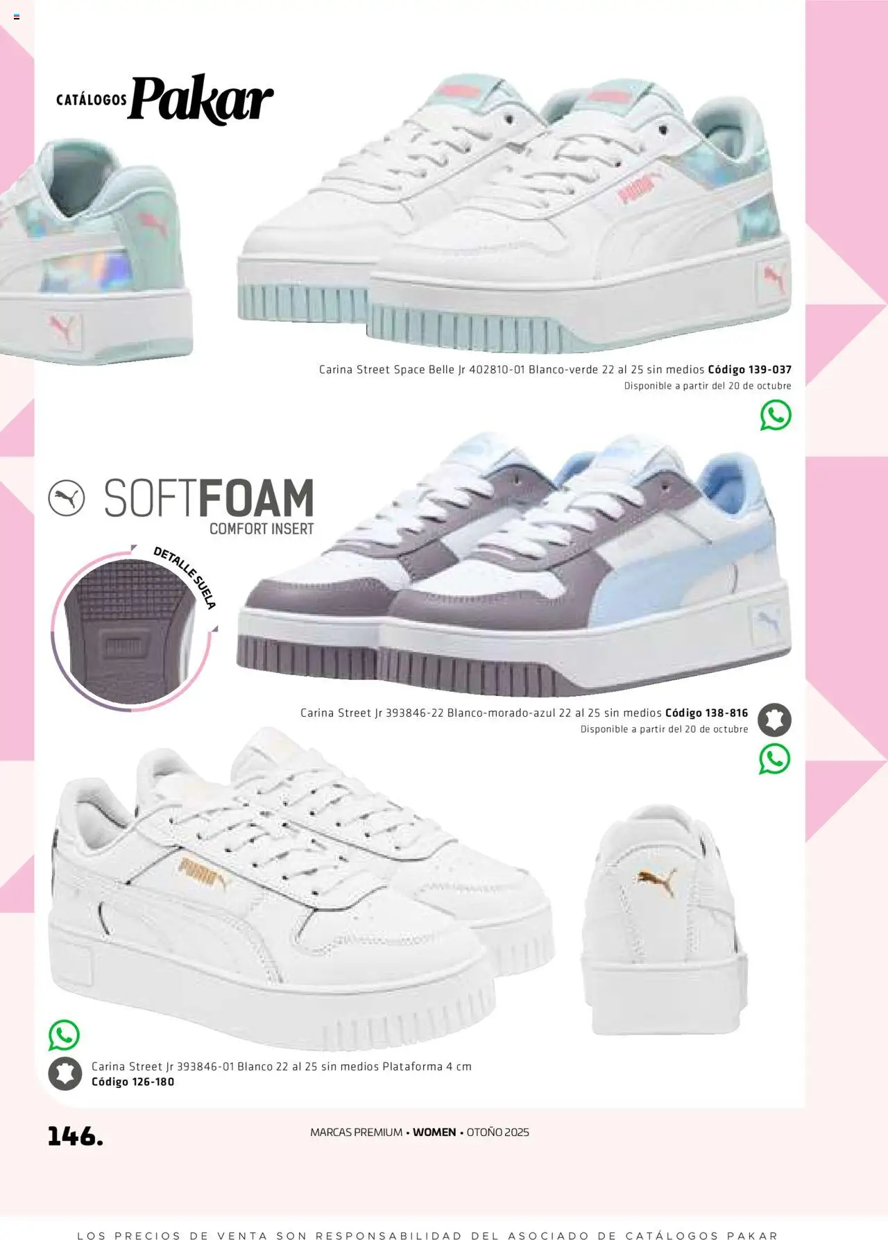 Nuevas ofertas de SC Pakar válidas en toda la República Mexicana desde el 29.08.2025. ¡Encuentra las mejores ofertas en SC Pakar - Catálogo Otoño Women! | Página: 146