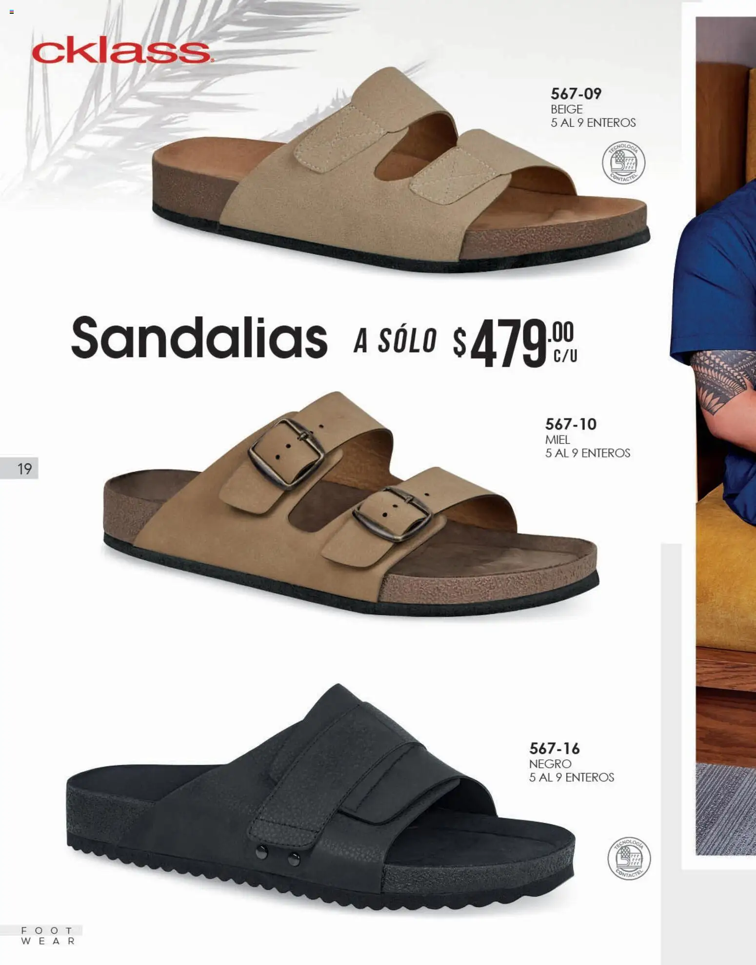Nuevas ofertas de Cklass válidas en toda la República Mexicana desde el 02.01.2026. ¡Encuentra las mejores ofertas en Cklass catálogo Mens Wear! | Página: 111 | Productos: Sandalias