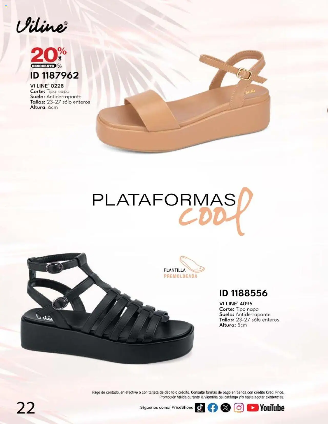 Nuevas ofertas de Price Shoes válidas en toda la República Mexicana desde el 28.04.2025. ¡Encuentra las mejores ofertas en Price Shoes catálogo Calzado PV 2025! | Página: 22
