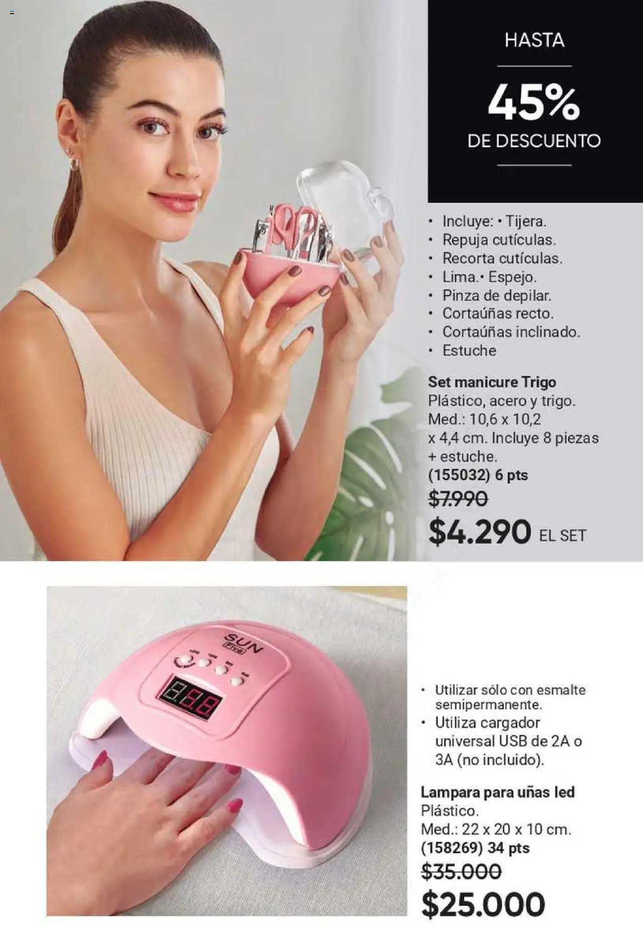 Catálogo AVON Fashion & Home │ válido desde el 15.07.2025 | Página: 62 | Productos: Lima, Usb, Estuche, Pinza