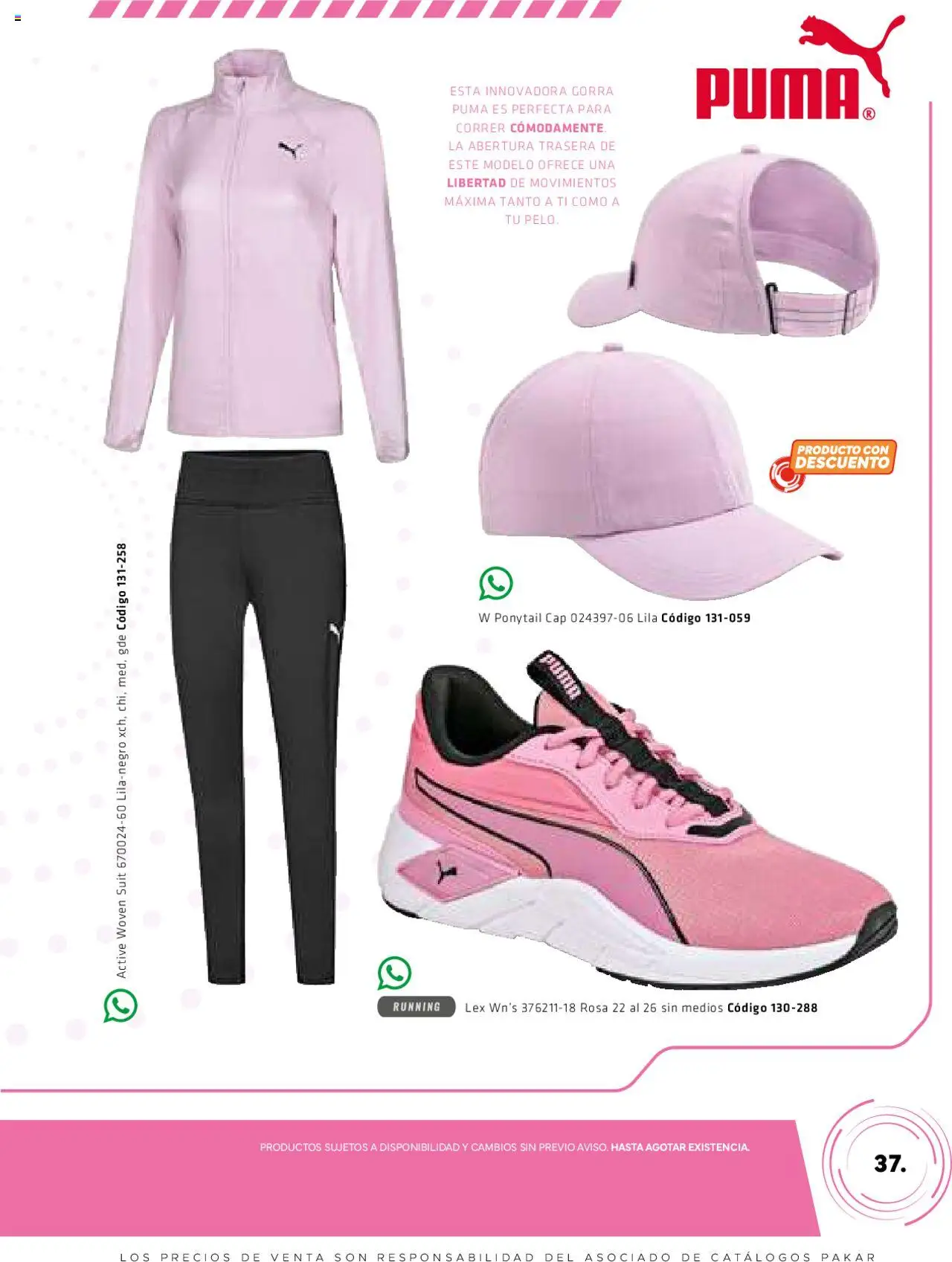 Nuevas ofertas de SC Pakar válidas en toda la República Mexicana desde el 06.03.2025. ¡Encuentra las mejores ofertas en SC Pakar catálogo Women! | Página: 37 | Productos: Gorra