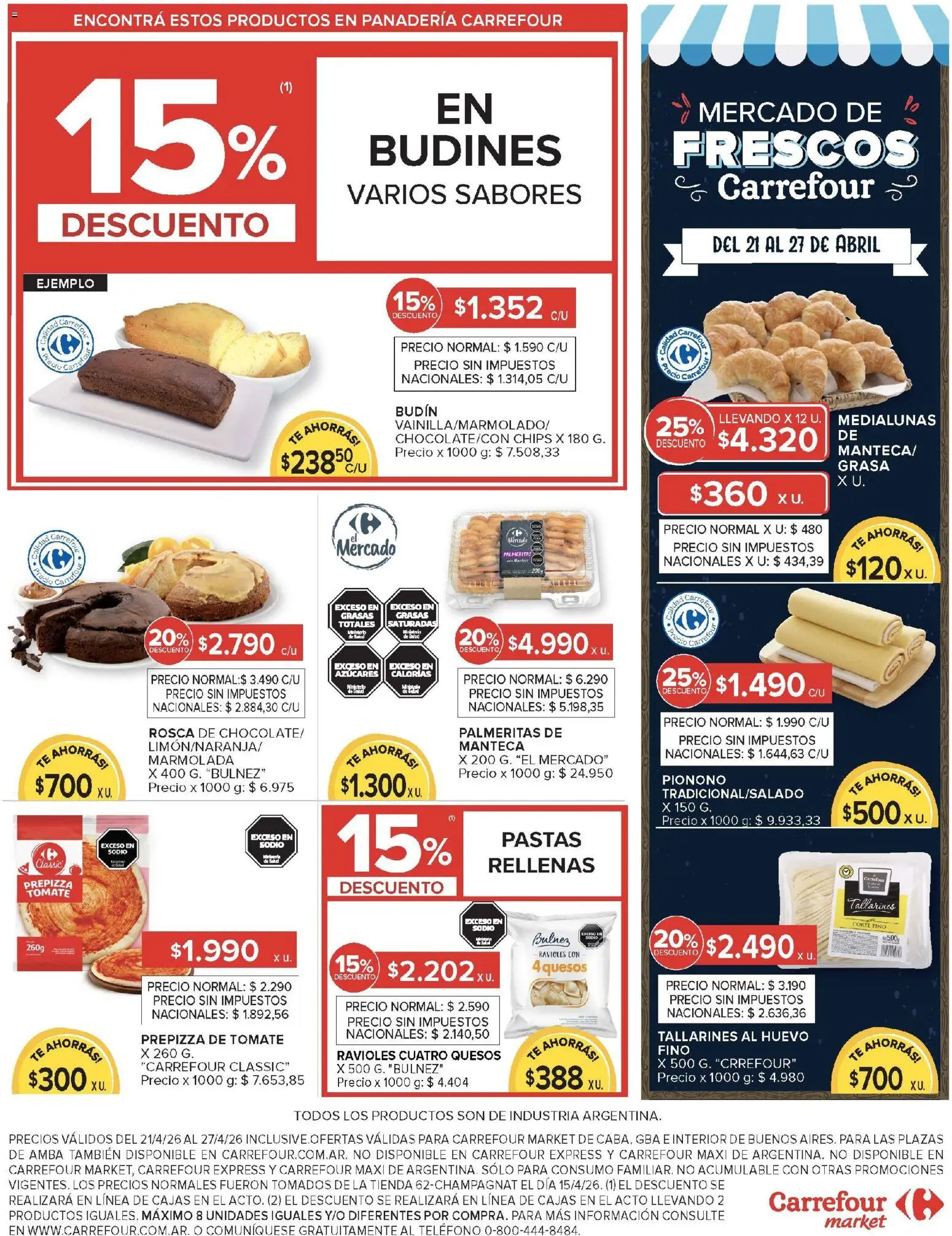 Carrefour ofertas │ válido desde el 21.04.2026 | Página: 38