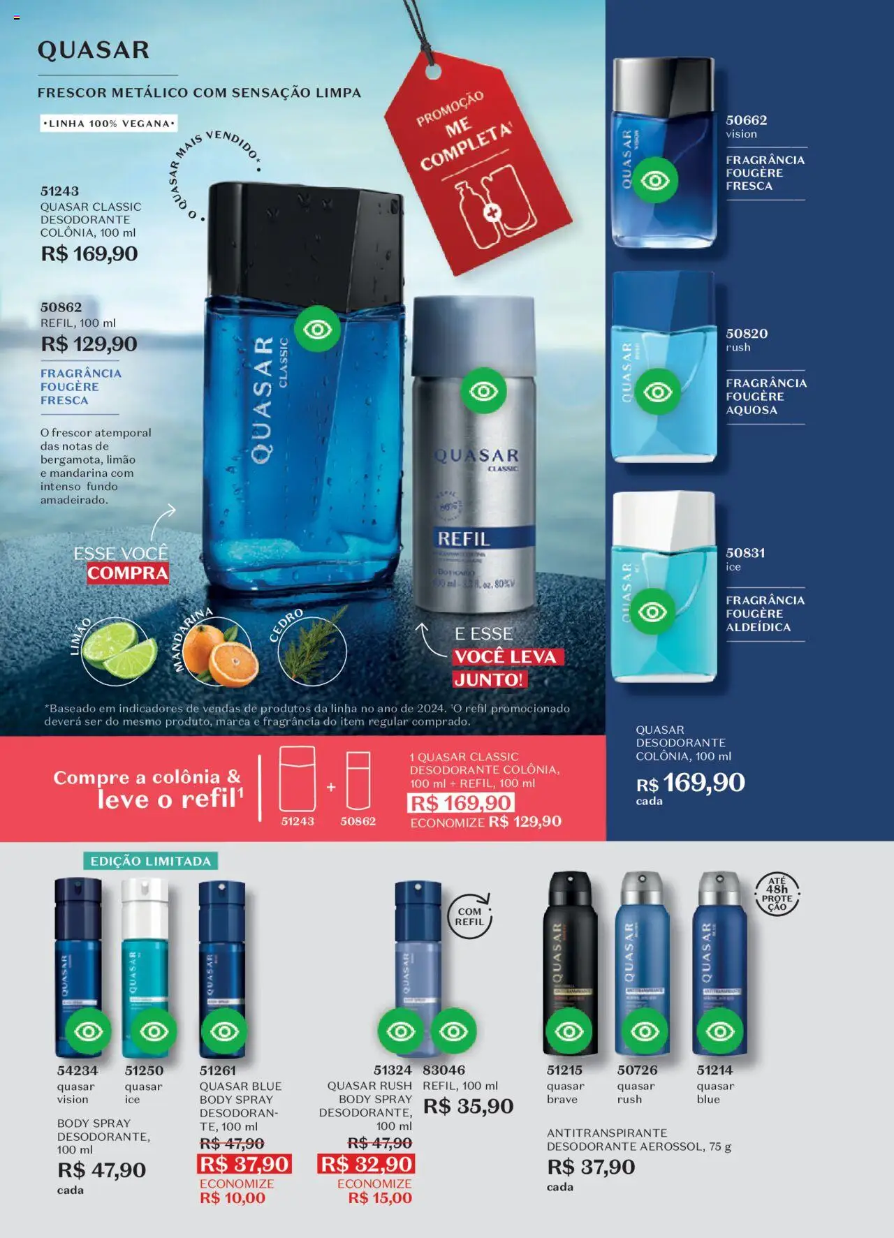 O Boticário Folheto - válido de 11.08.2025 | Página: 42 | Produtos: Fragrância, Desodorante, Body